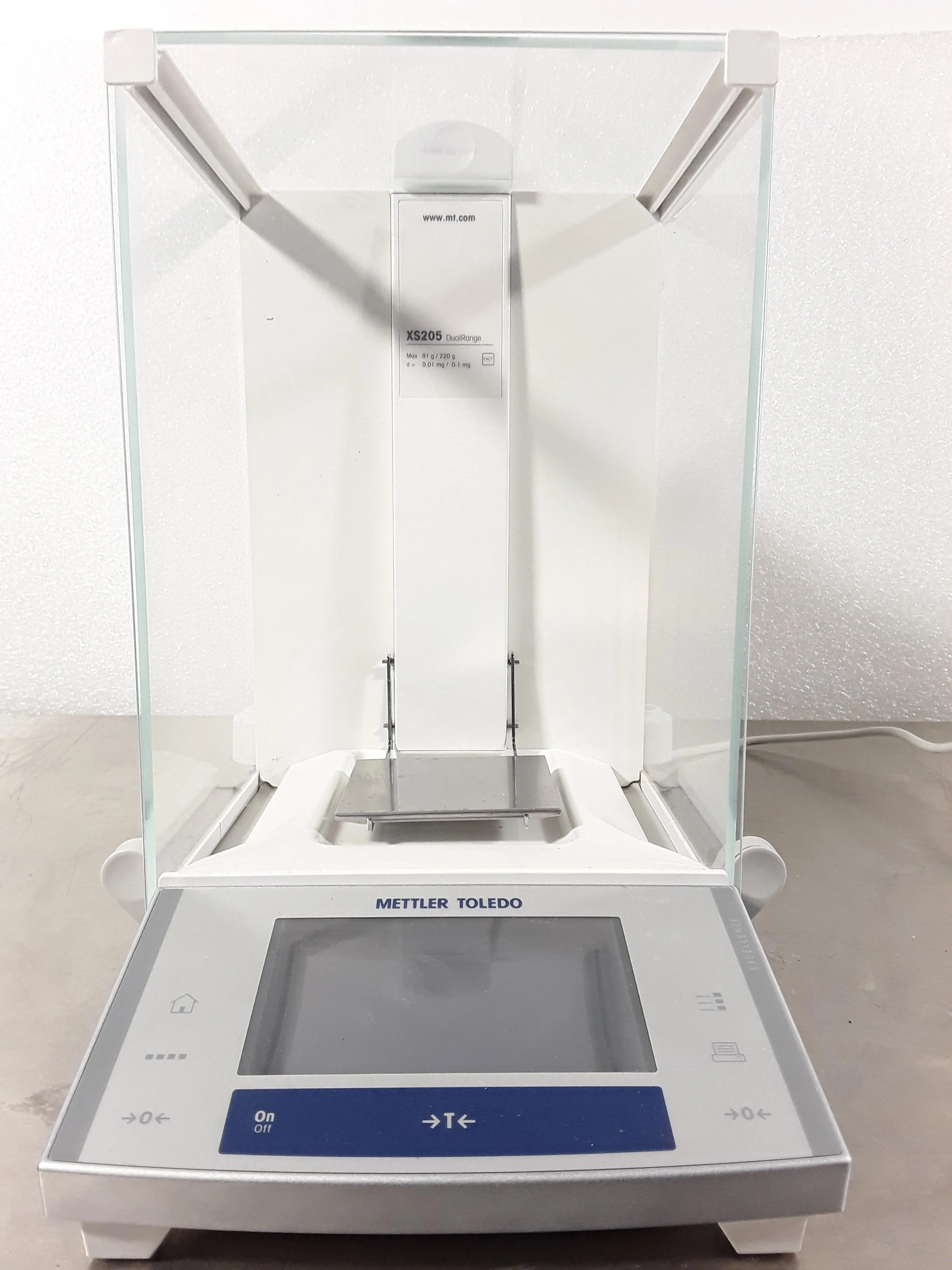 Mettler Toledo Excellence XS205DU Analytical Balance