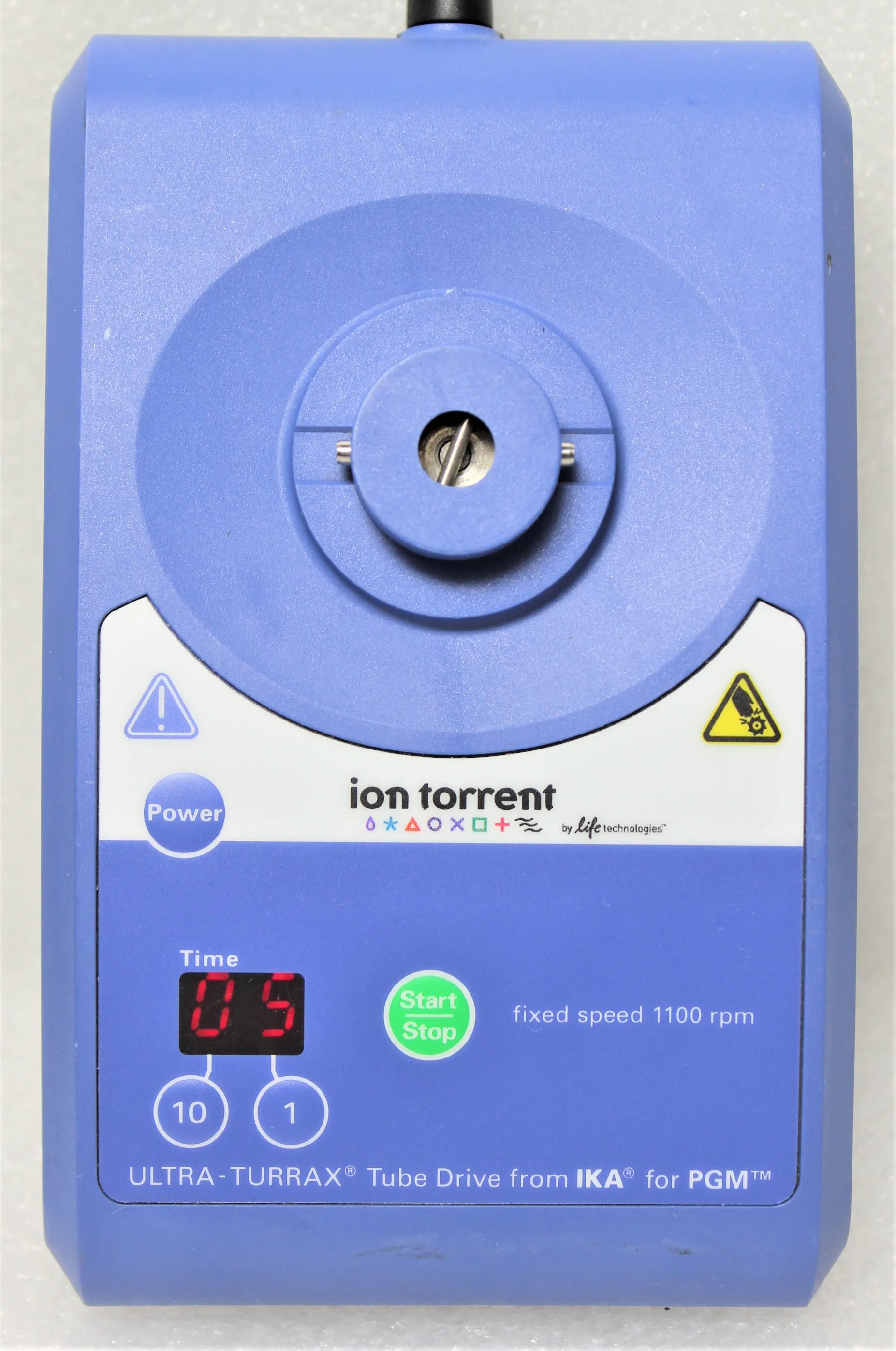 Ion Torrent Ultra-Turrax Tube Drive UT TD 1100 rpm Vortexer / Rotator / Shaker