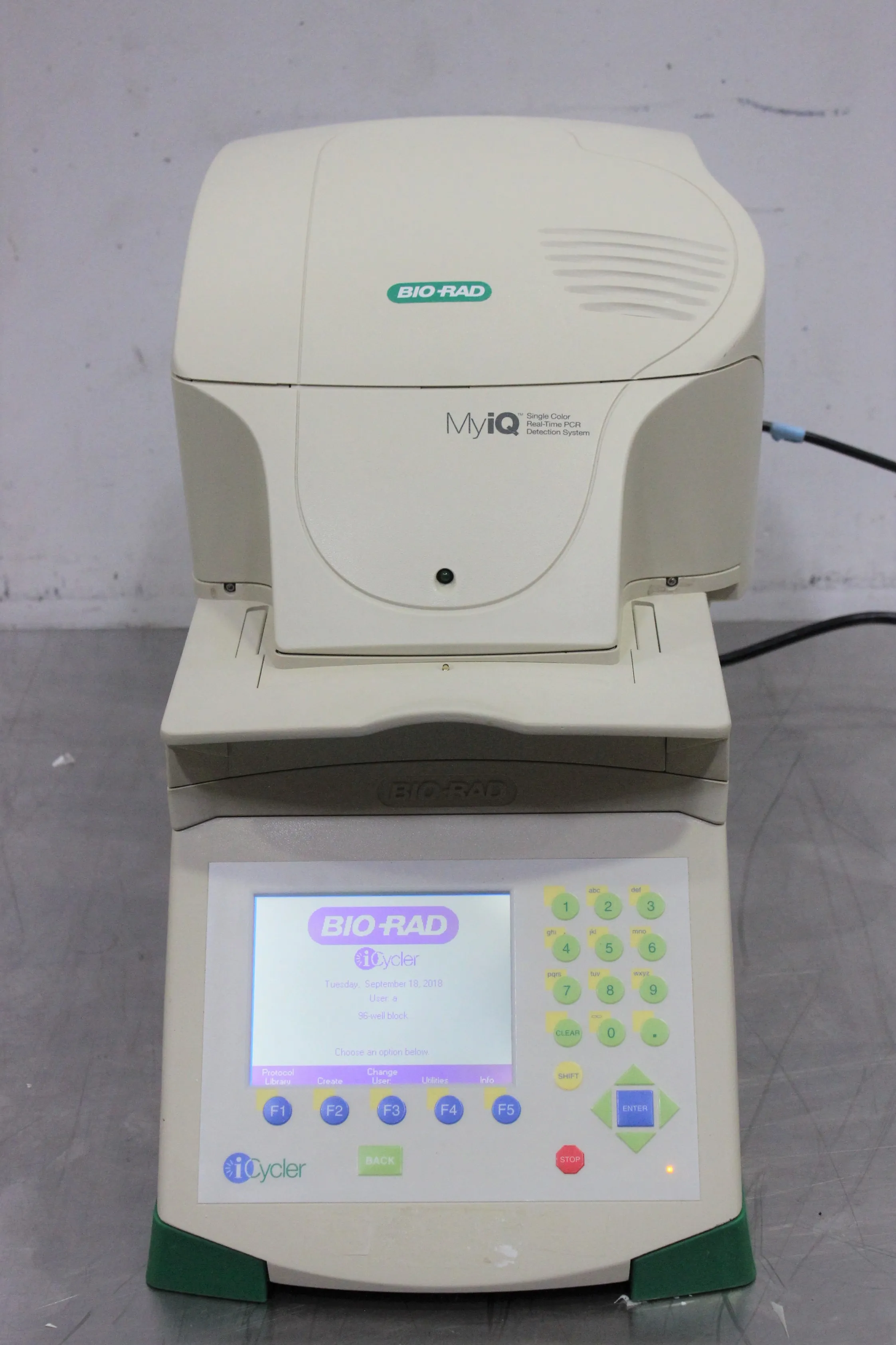 BIO-RAD iCycler Thermal Cycler Real Time PCR Detector System