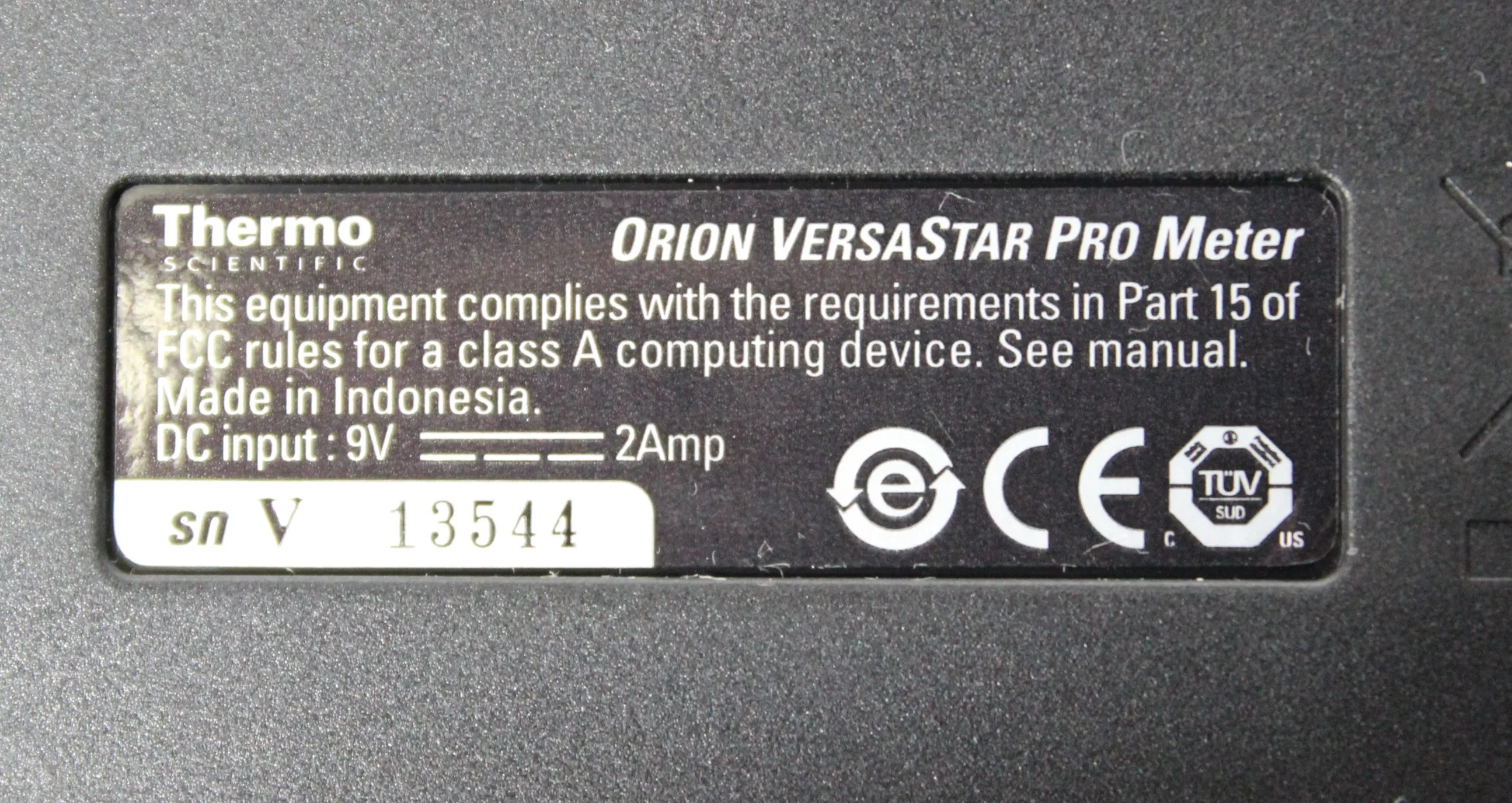 Thermo Scientific Orion Versa Star Pro Benchtop Meter with pH / ISE, Conductivity, and Dissolved Oxygen / RDO Modules