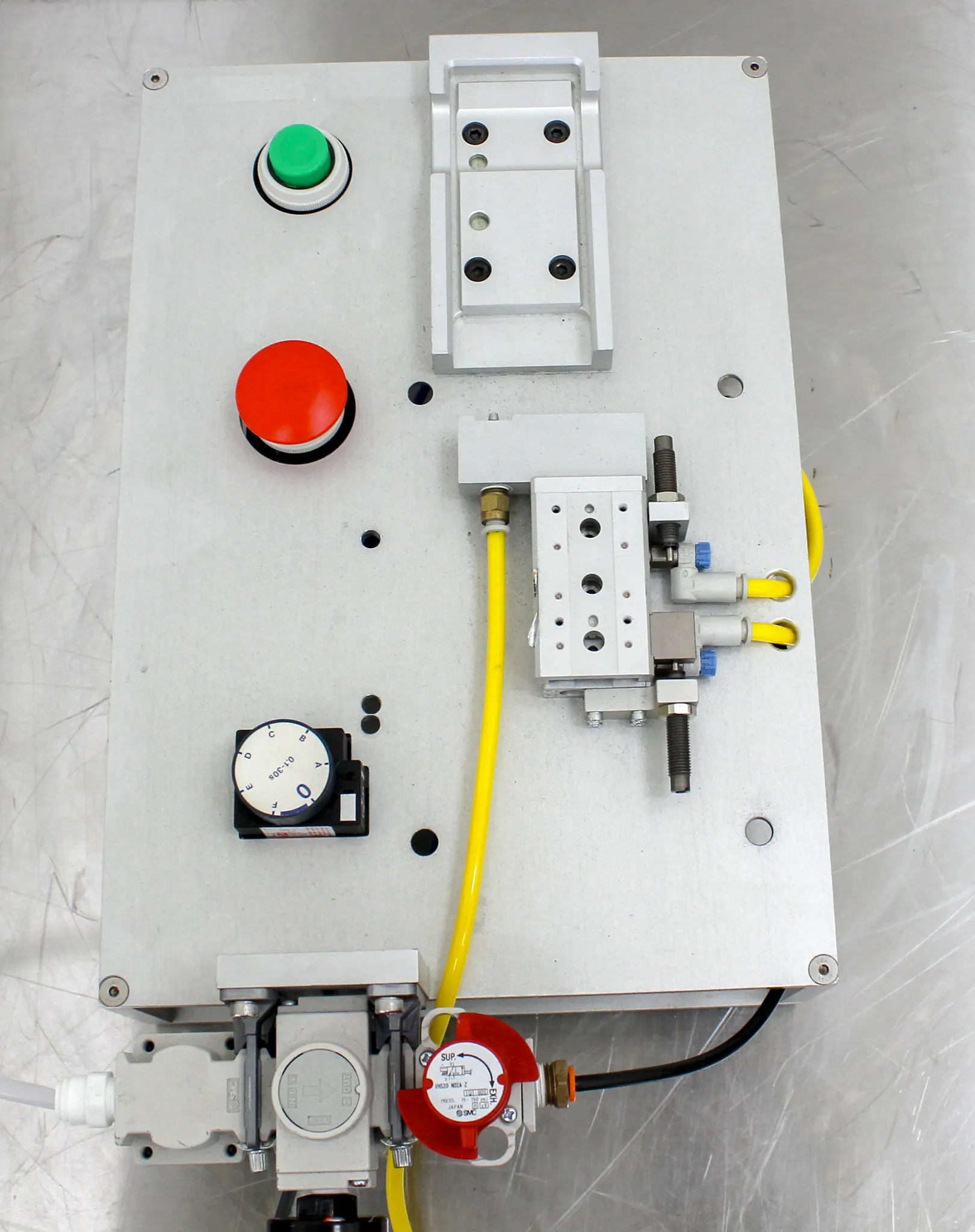 SMC MXS8-30P Custom Stopper Base and Accessories