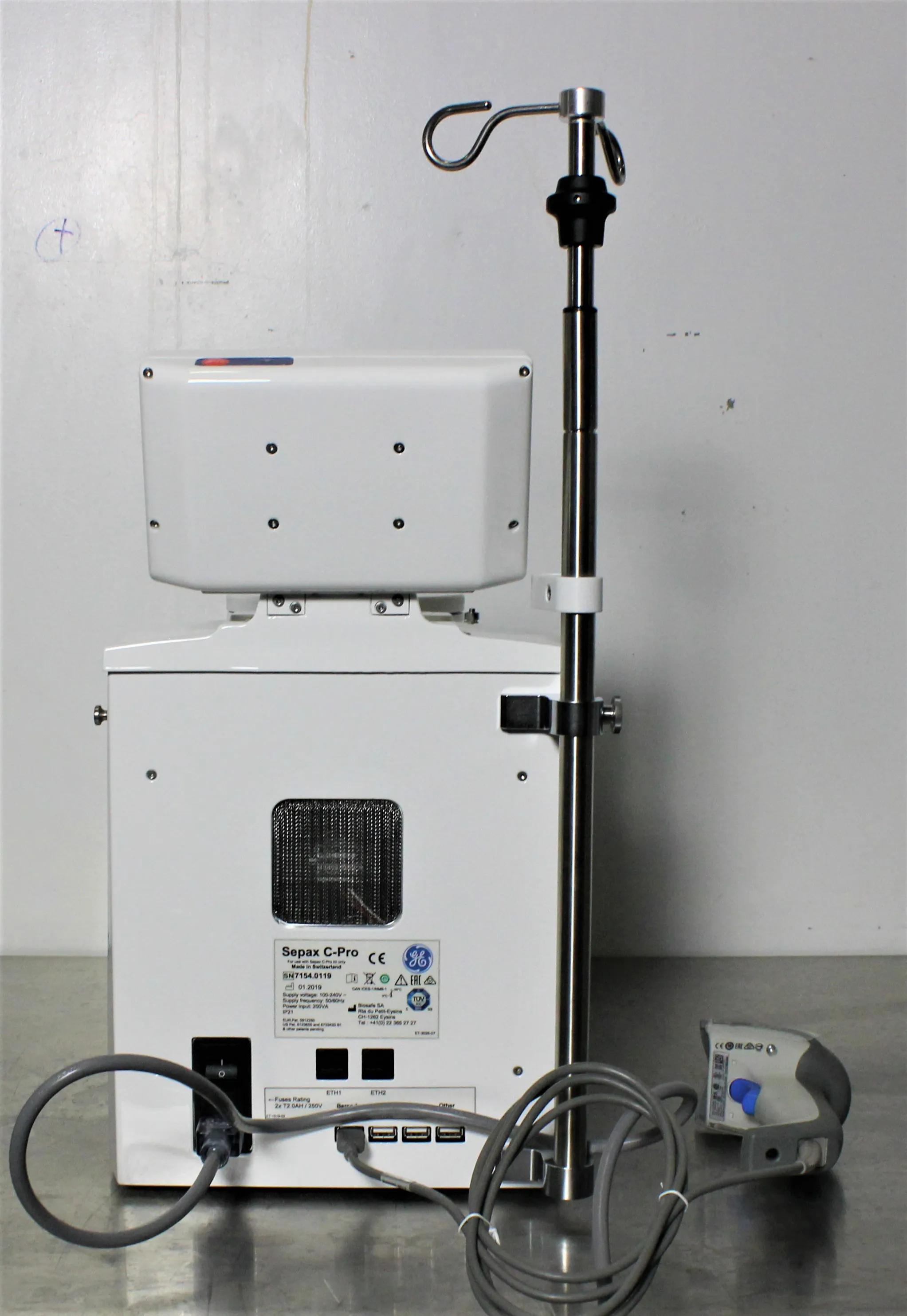 GE Healthcare Sepax C-Pro Cell Processing System Perfusion System