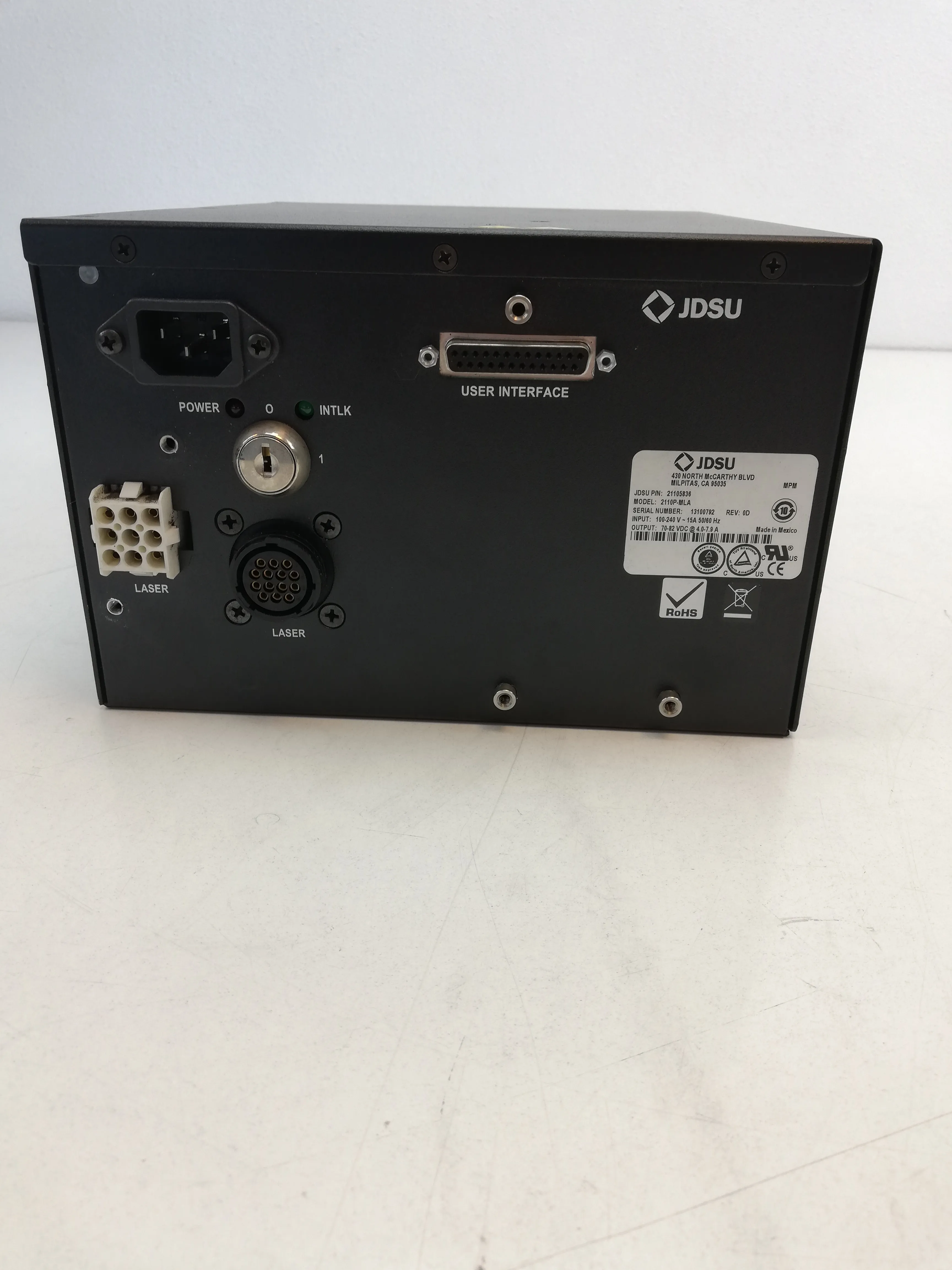 JDSU 2110P-MLA Power Supply Laser Unit