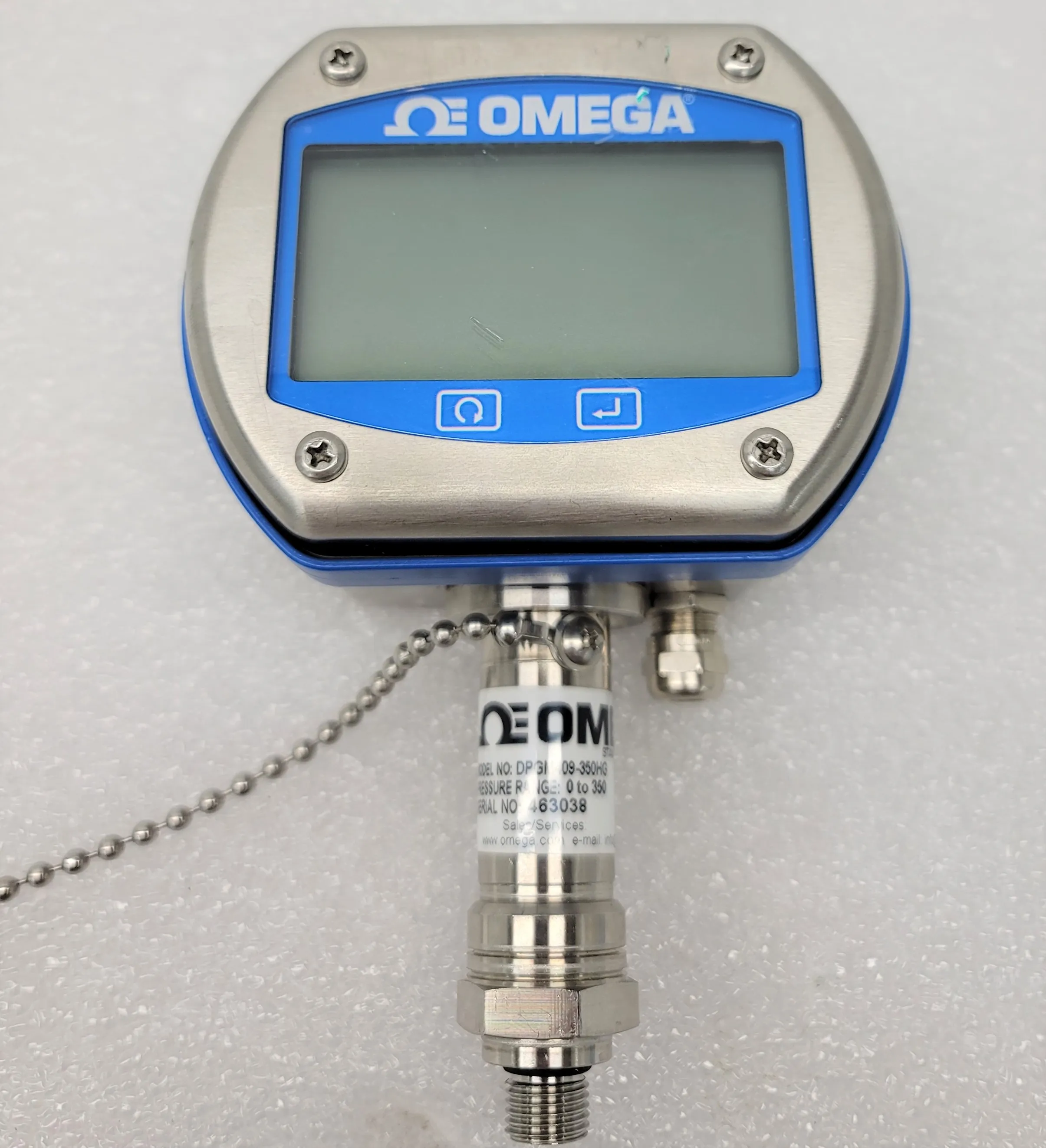 Omega DPGM409-350HG Digital Pressure Gauge