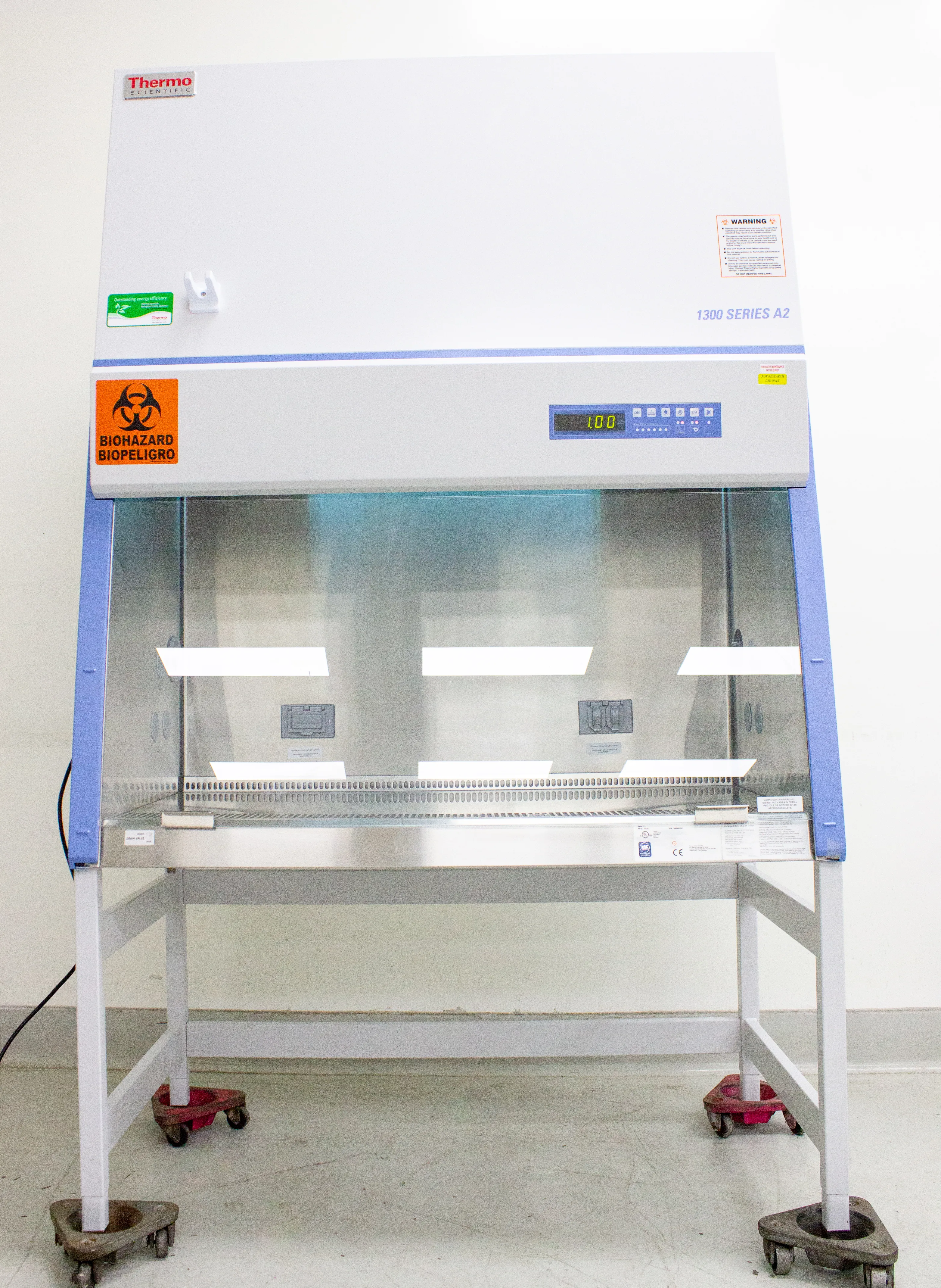 Thermo Scientific 1300 Series Class II, Type A2 Bio Safety Cabinet 4ft Model 1375 with SmartFlow Technology