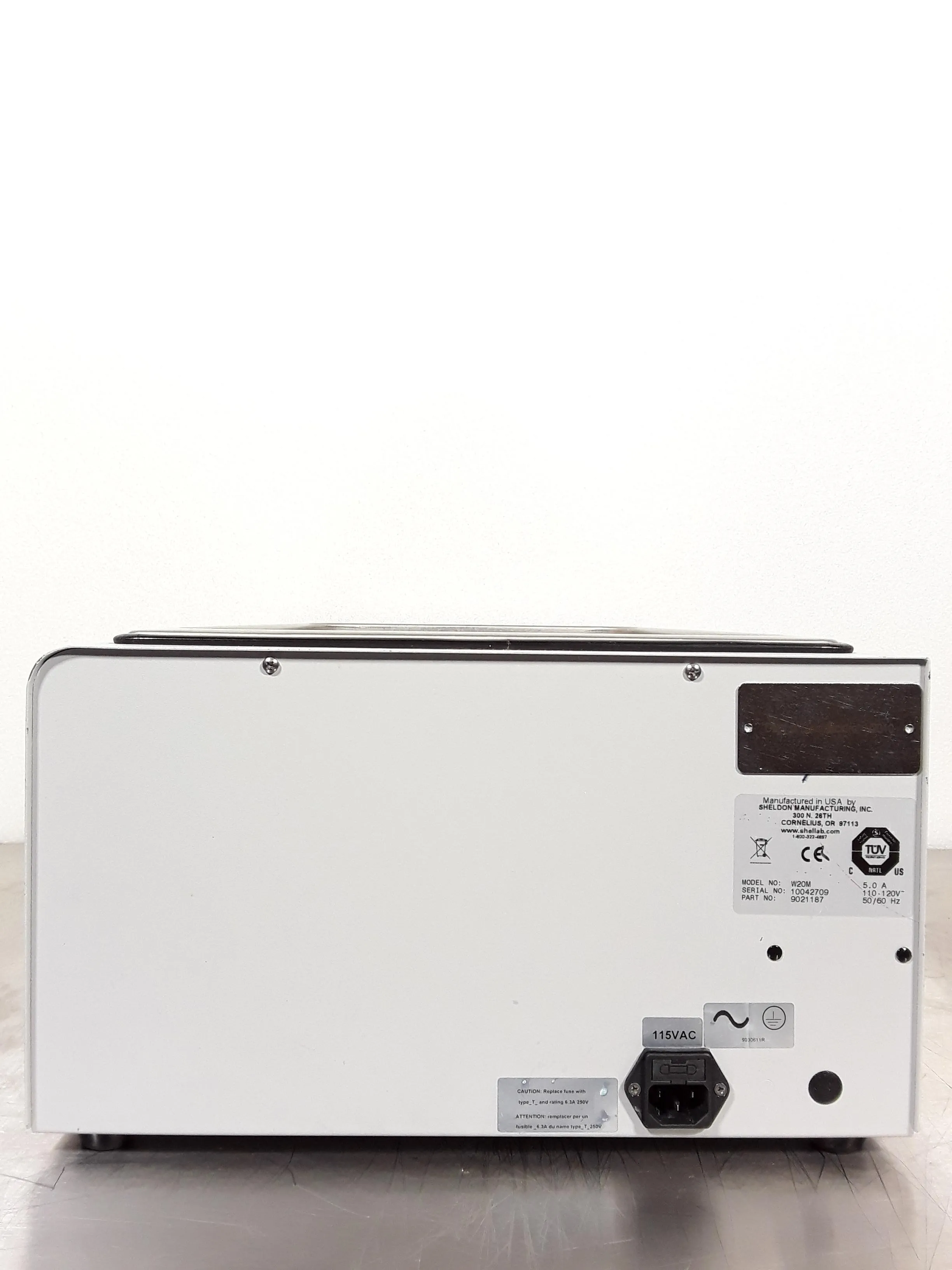 Shel lab W20M Water Bath with Microprocessor Control, Overtemperature Protection, and 20 Liter Capacity