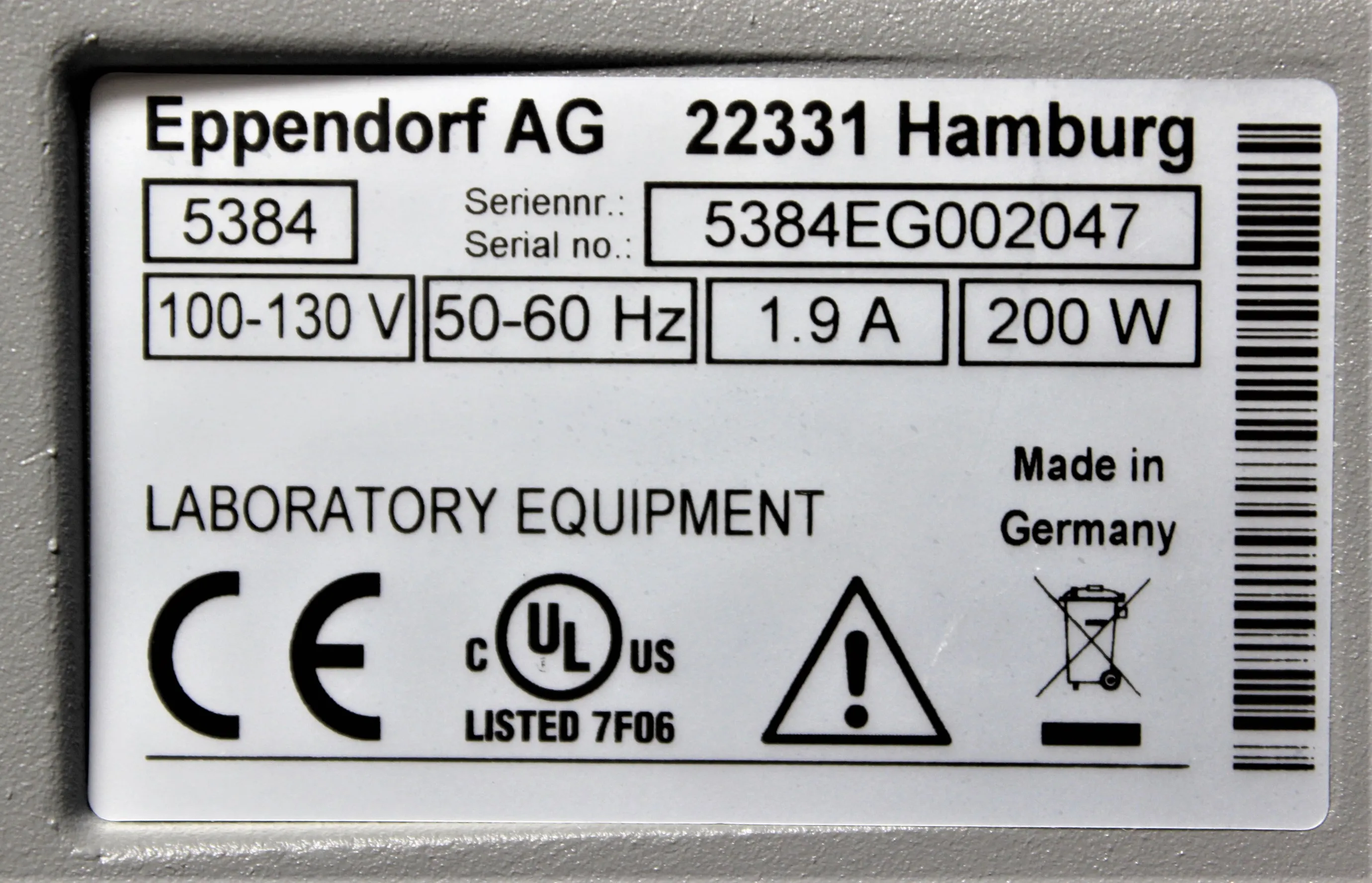 Eppendorf Thermomixer F1.5 Model 5384 Vortexer / Rotator / Shaker