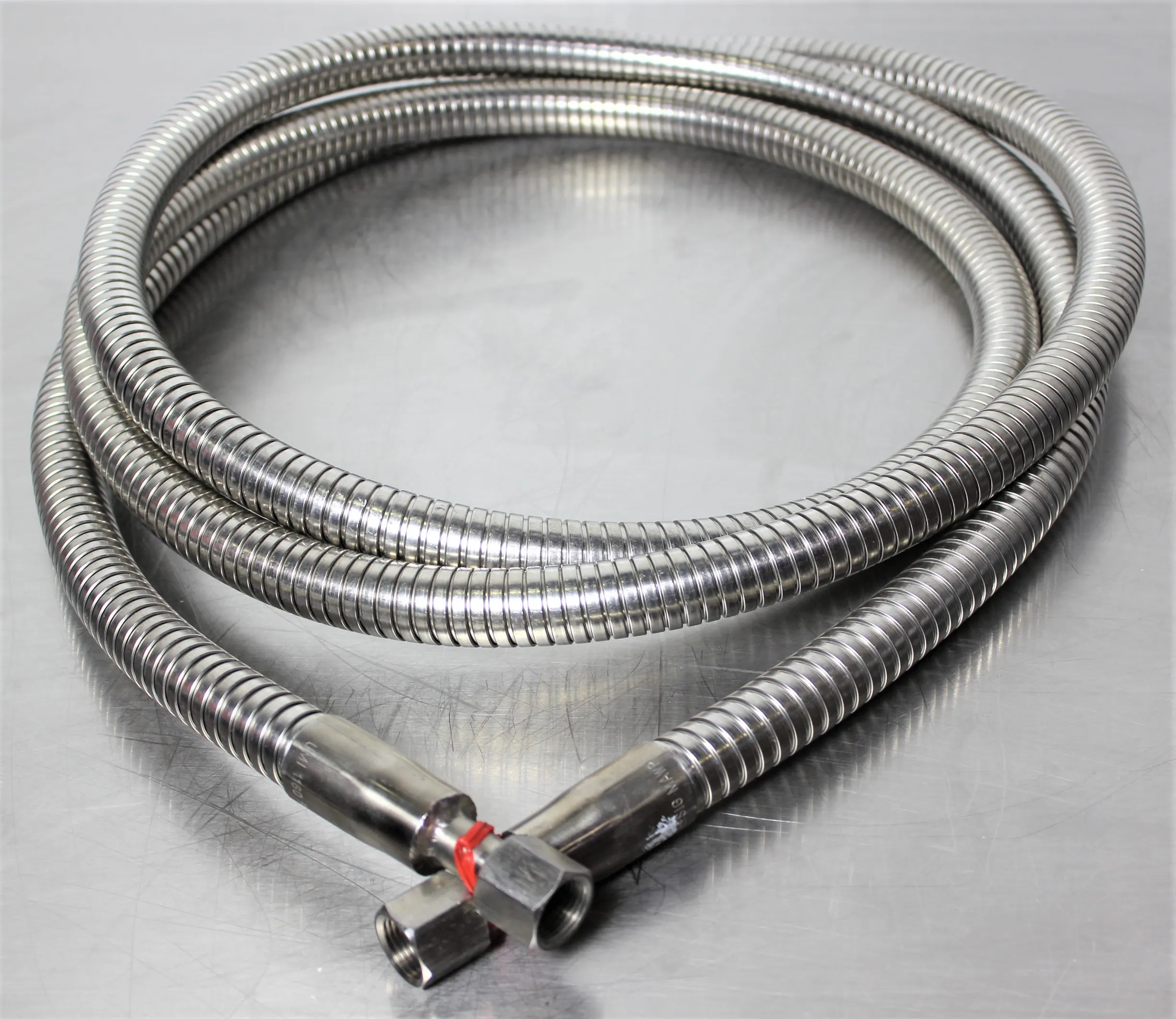 Stainless Steel Flex Hose 1160 PSIG 140 inches