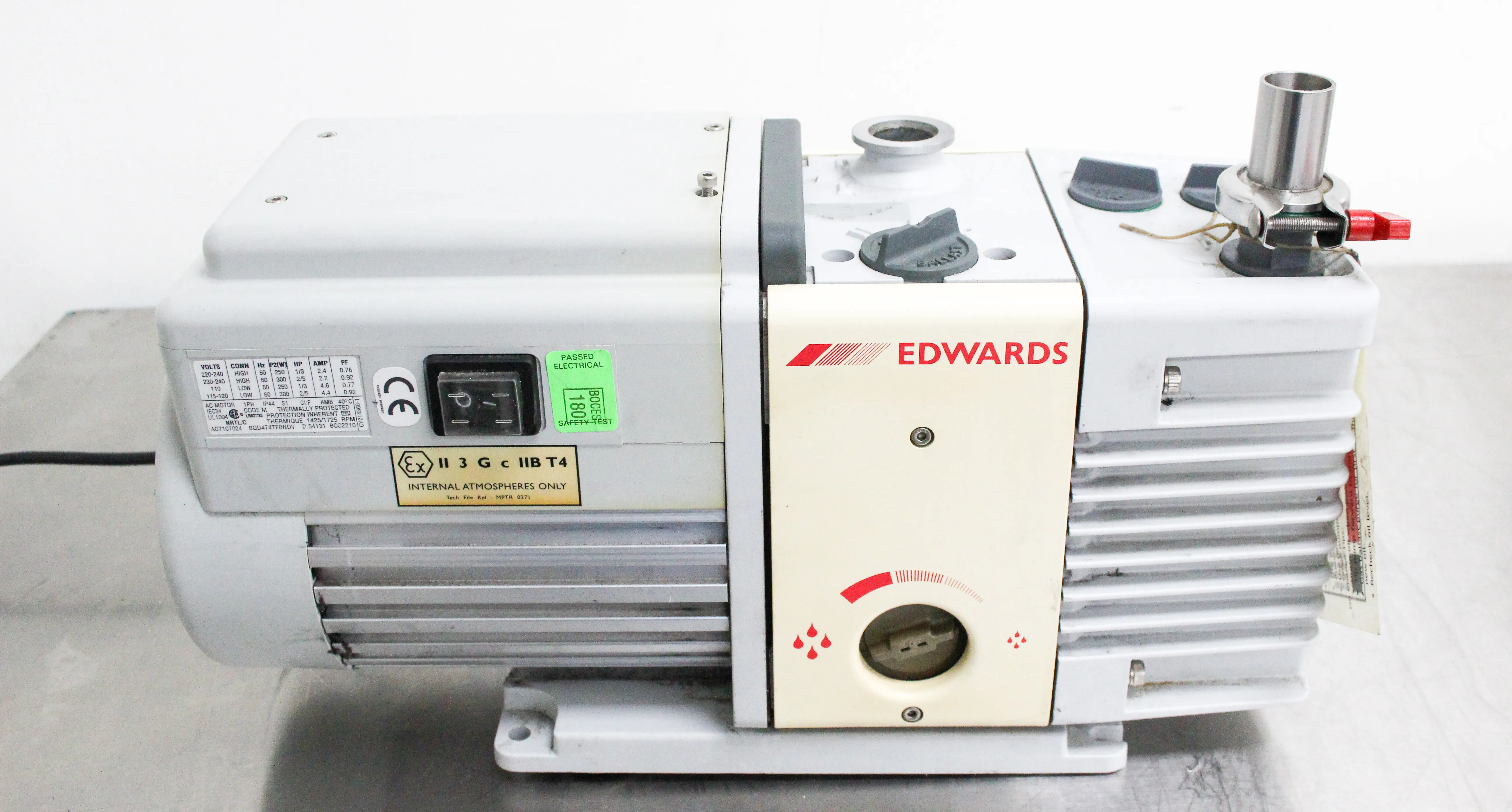 Edwards RV3 A65201903 Rotary Vane Vacuum Pump