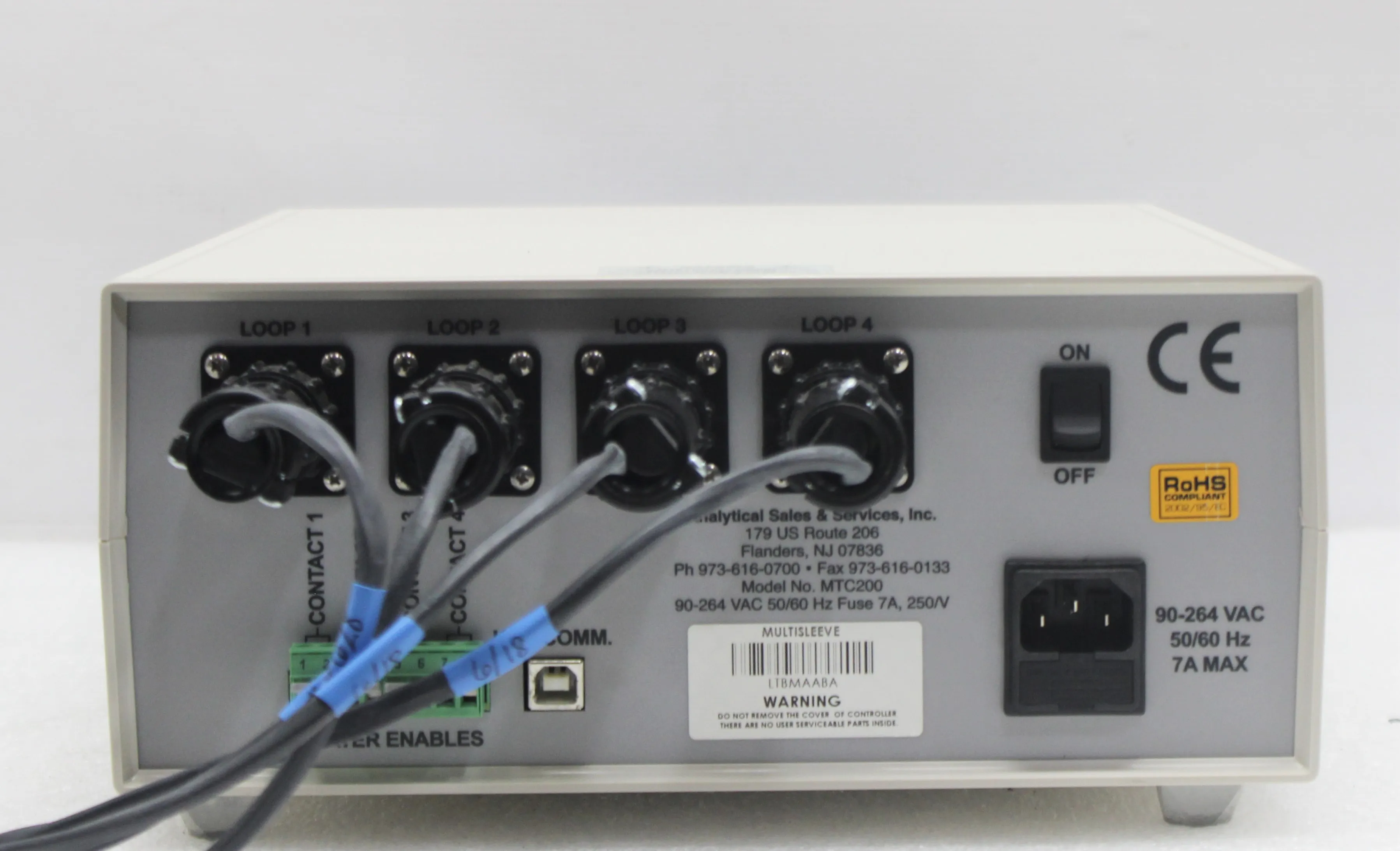 Analytical Sales & Products MultiSLEEVE MTC200 Controller