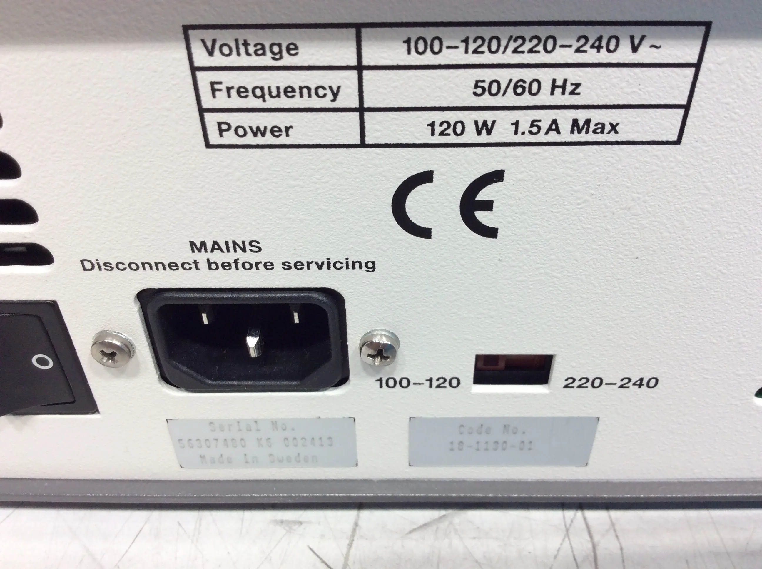 Amersham Pharmacia Biotech EPS 301 Electrophoresis Power Supply