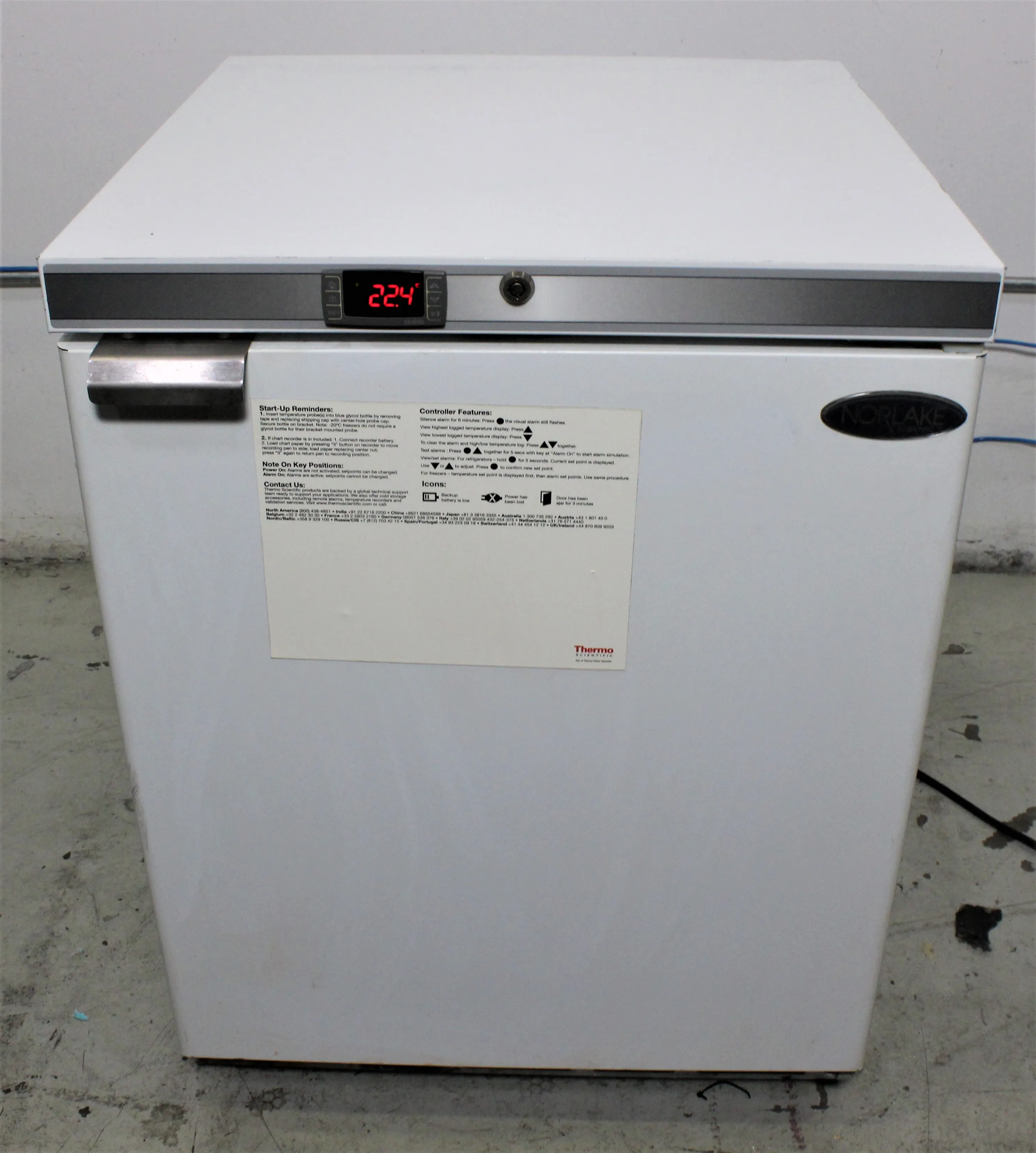 Nor-Lake Undercounter Auto Defrost Freezer NSPF041WMW/0