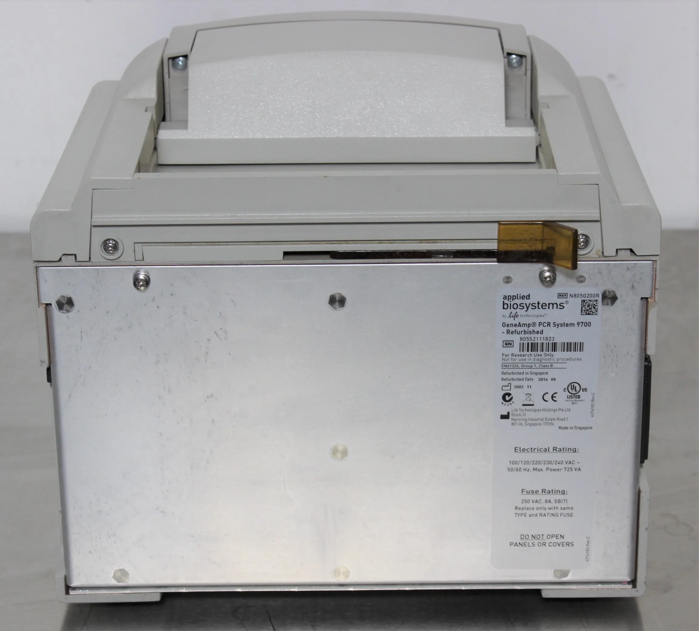 Applied Biosystems 9700 PCR Thermal Cycler N8050200R Gene Amp for Nucleic Acid Amplification