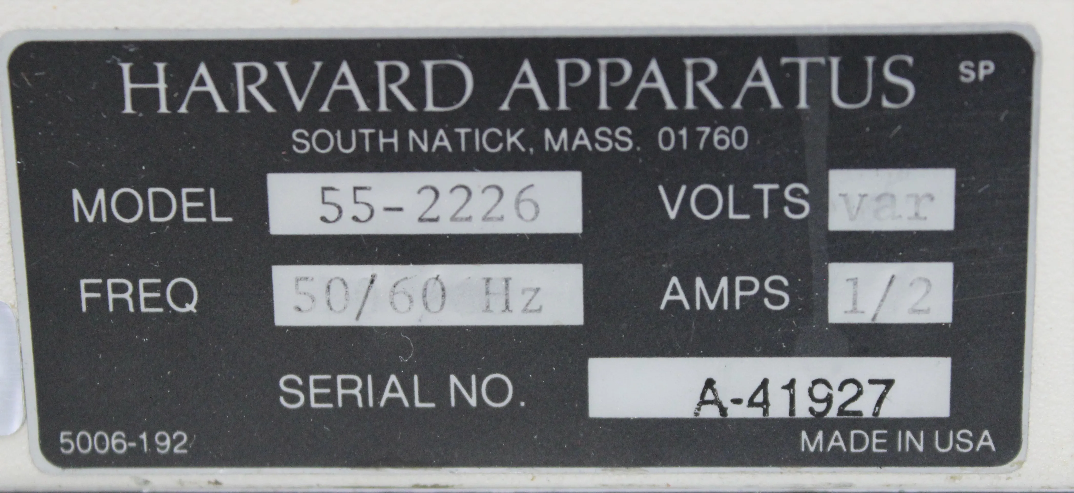 Harvard Apparatus 55-2226 Model 22 Dual Syringe Pump