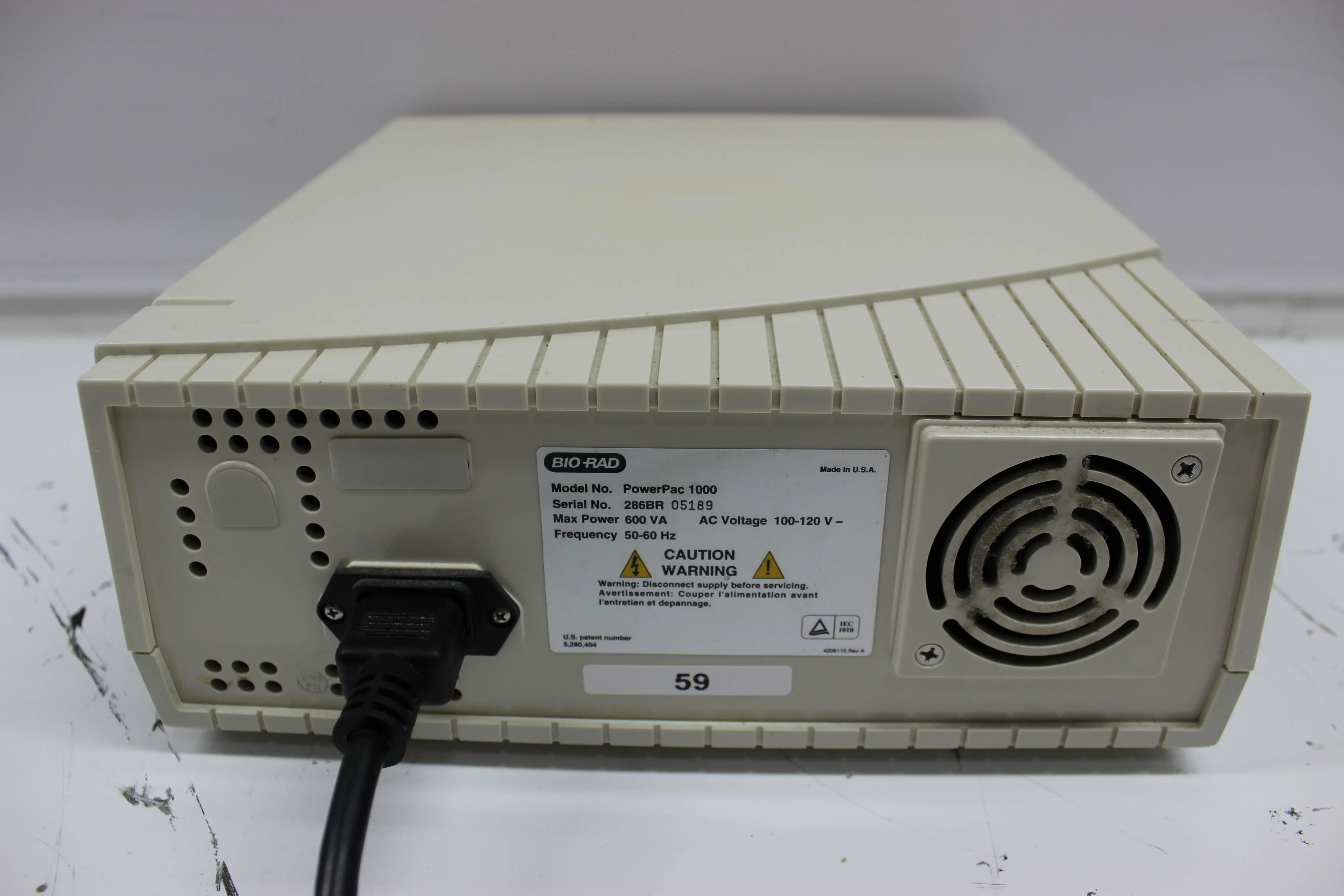 BIO-RAD PowerPac 1000 Electrophoresis Power Supply