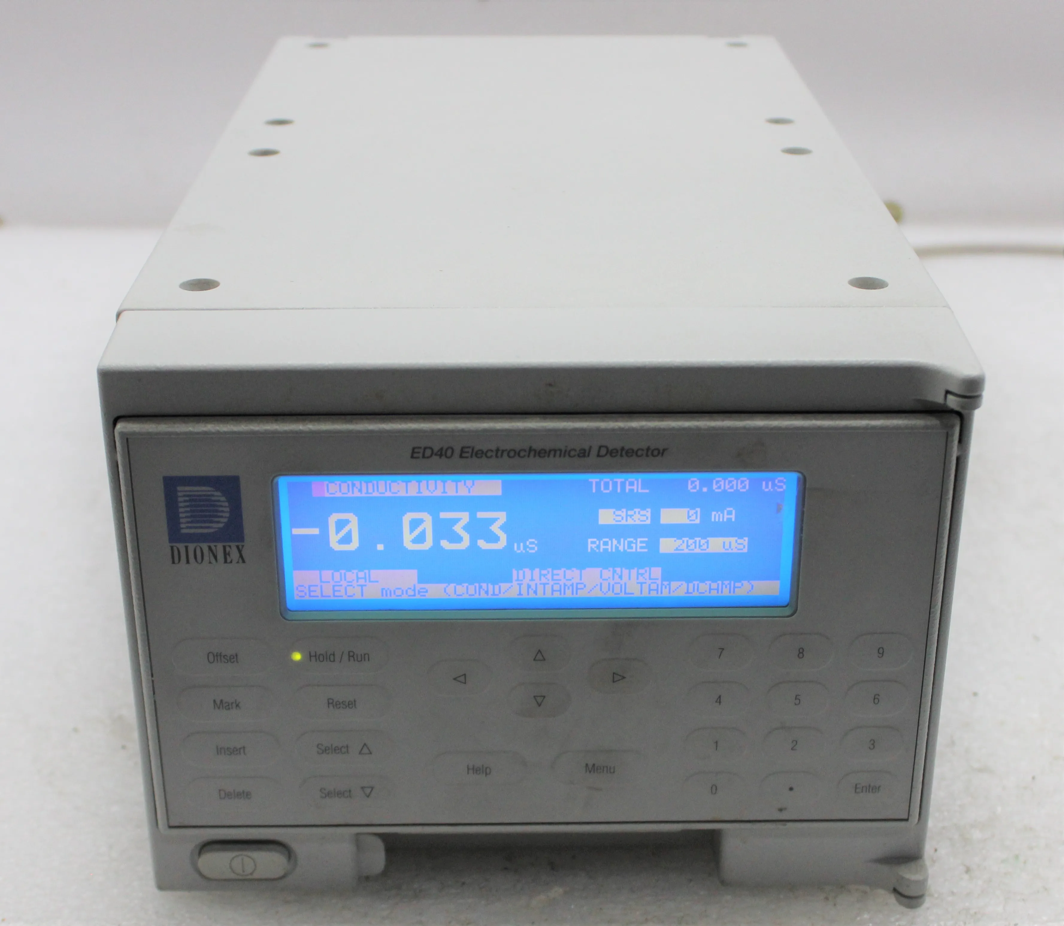 Dionex ED40 Electrochemical Detector Model ED40-1 HPLC/FPLC/GC/CE Class 4 As-Is