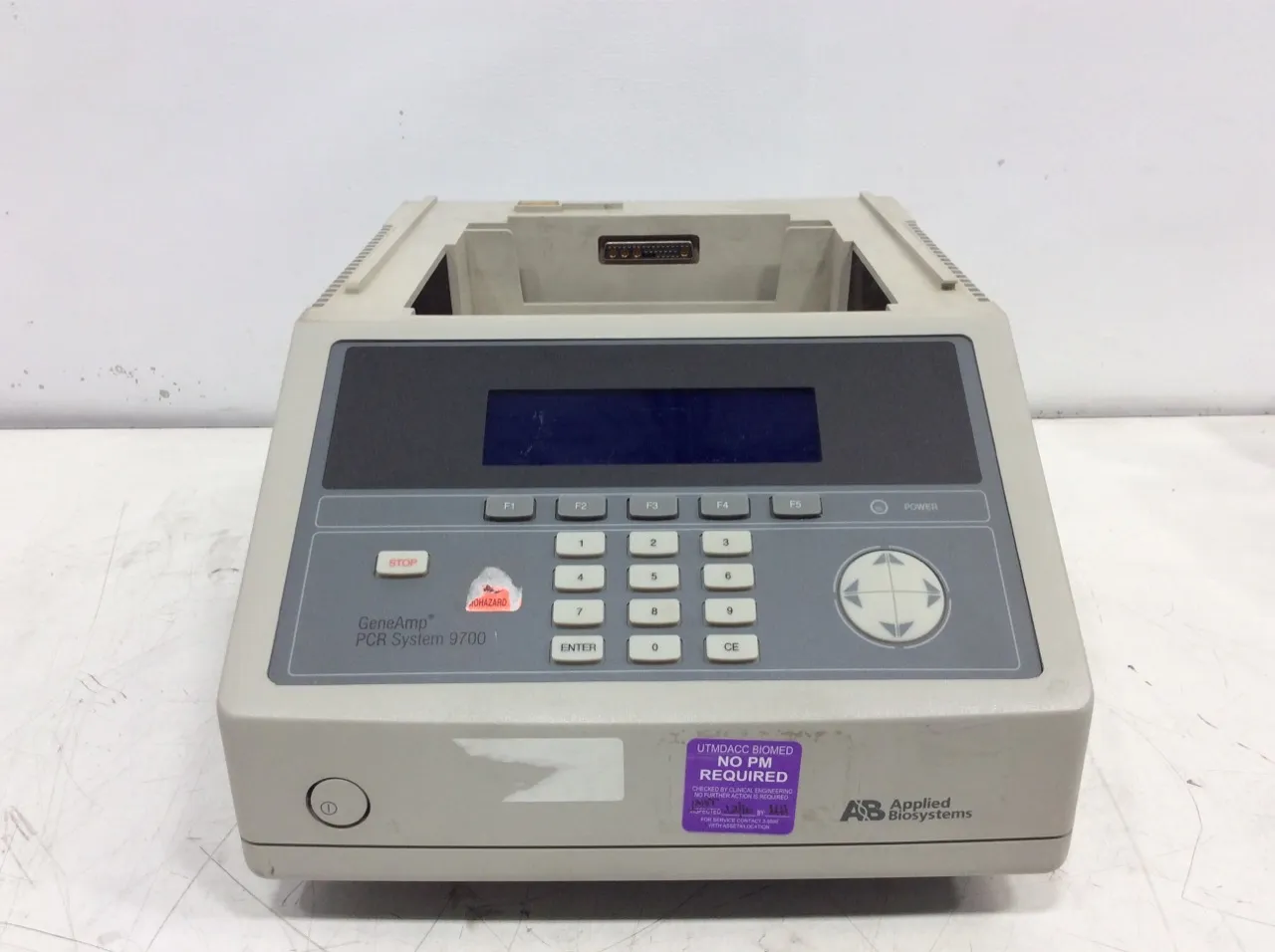 Applied Biosystems GeneAmp PCR System 9700 PCR Thermal Cycler