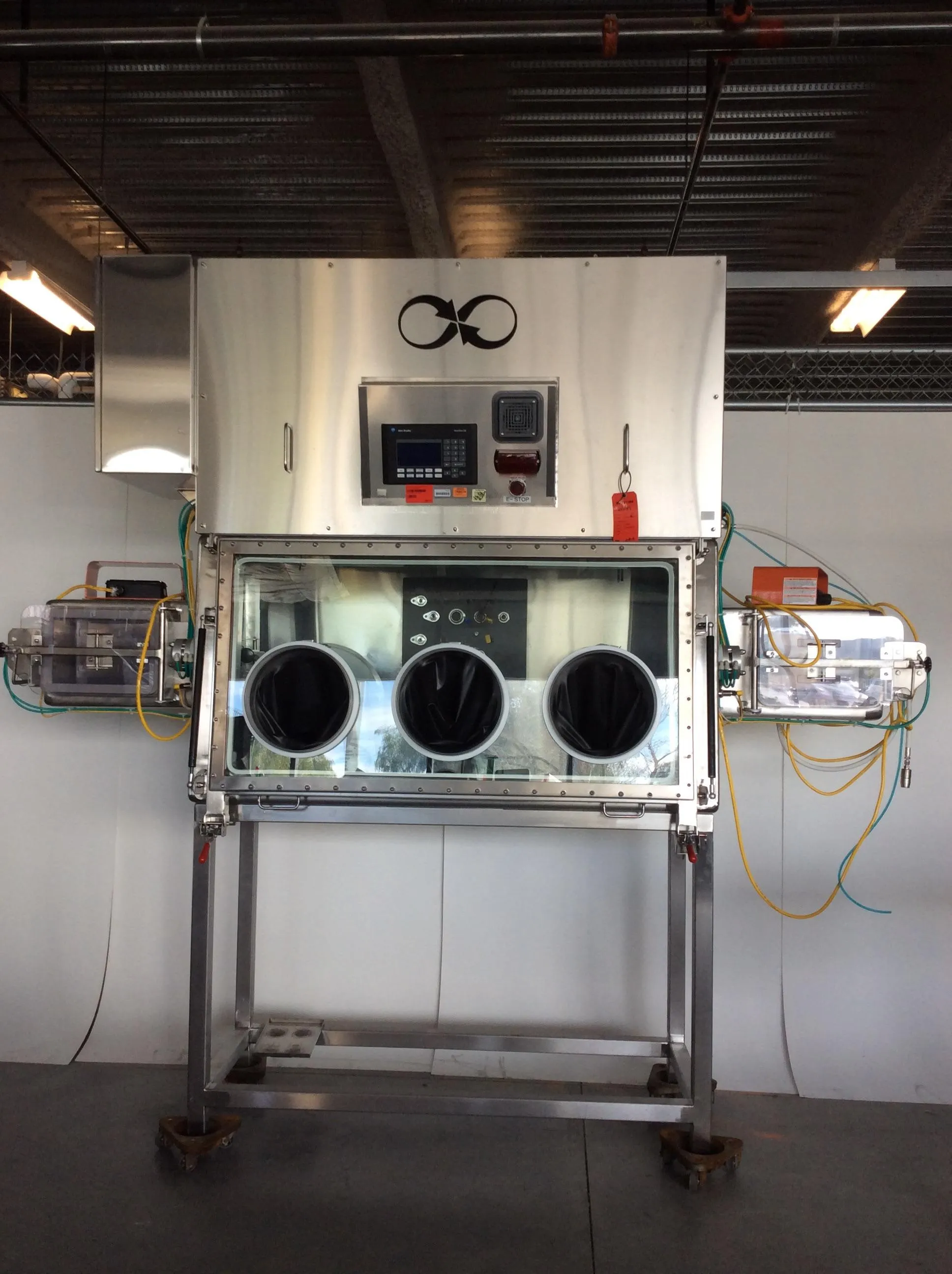 Used Flanders/CSC Process Isolator With Dual Air Glove Box / Containment Hood - REUZEit West Coast US - R