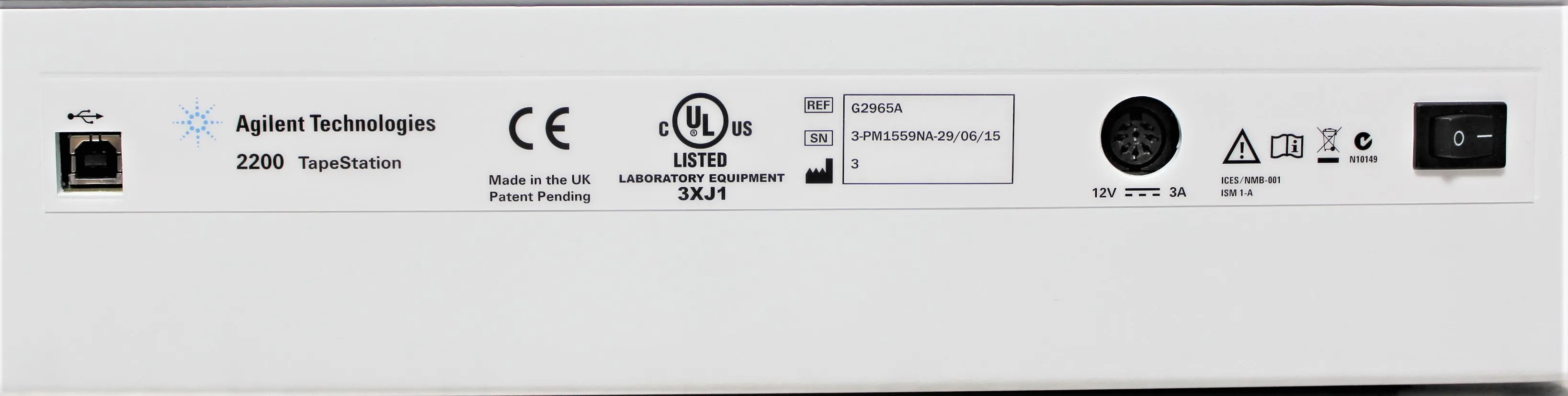 Agilent TapeStation 2200 - G2965A - Electrophoresis System