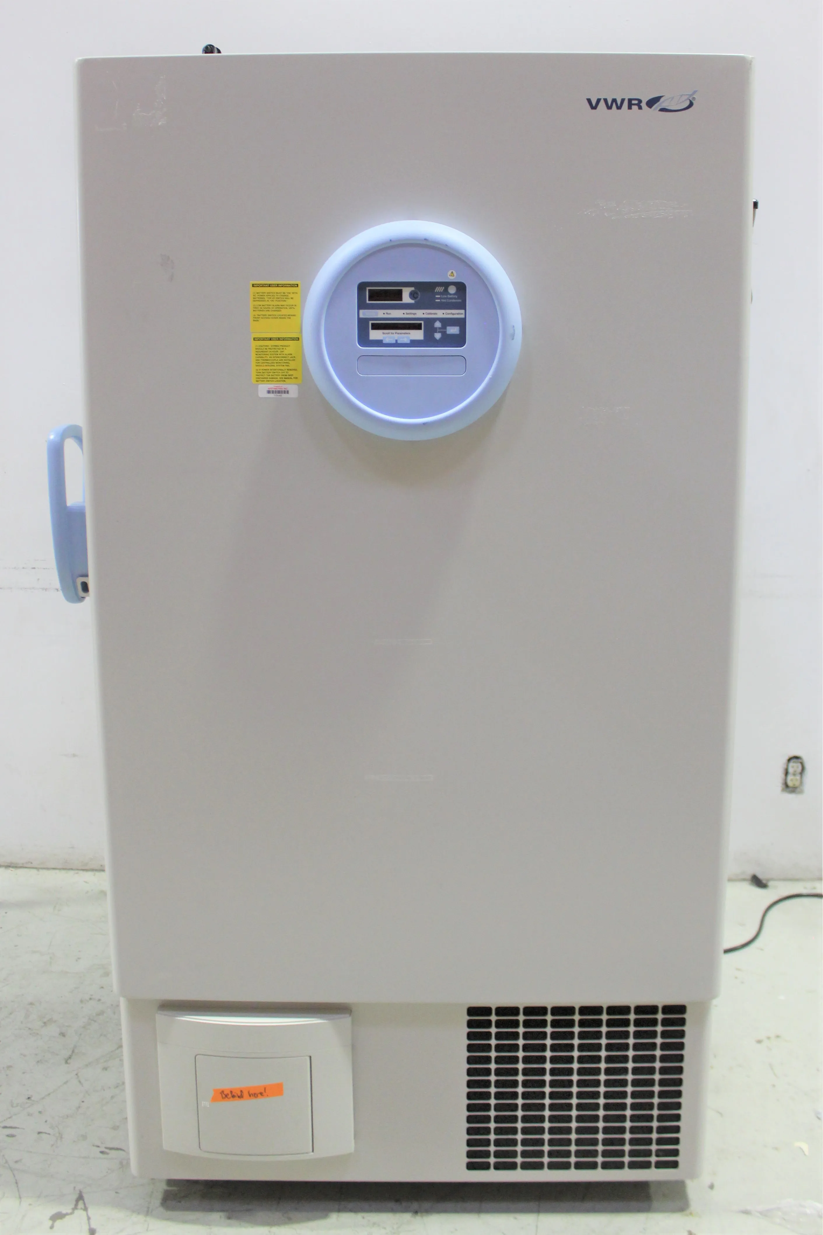 VWR Ultra Low Temperature Freezer 40086A -86°C 23 cuft 400 Box Capacity