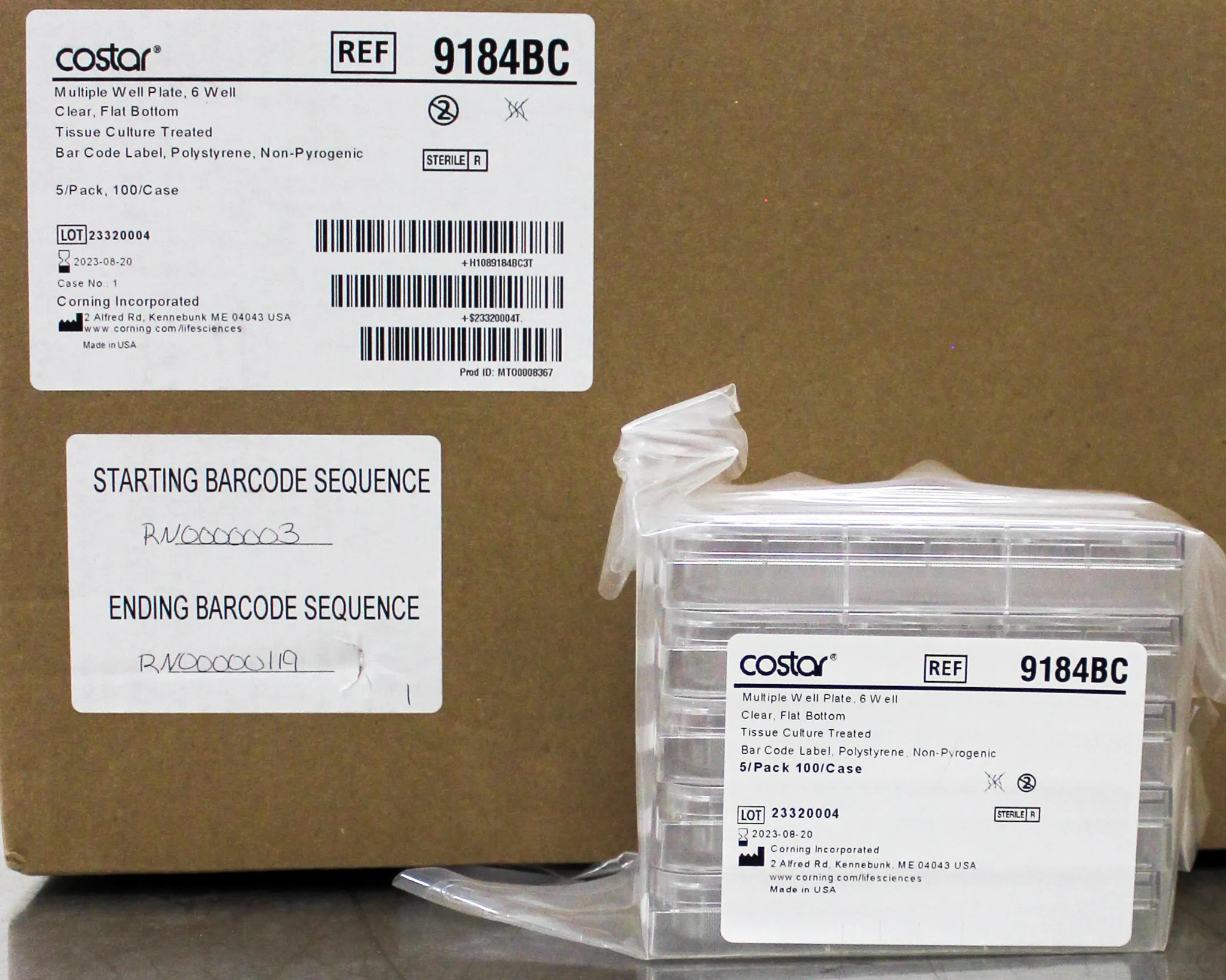 Costar Misc. Pallet of Consumables with 30-Day Warranty, 100% Parts and Labor