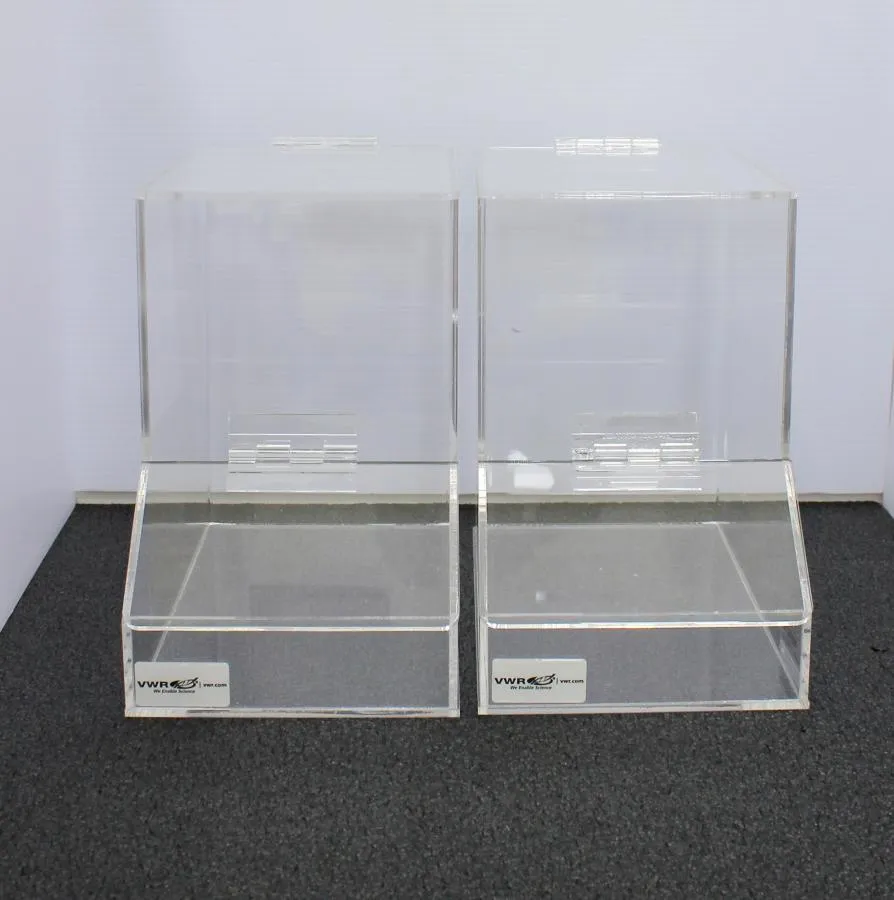 VWR Acrylic Dispensing Bins Large 10032-088, Set of two