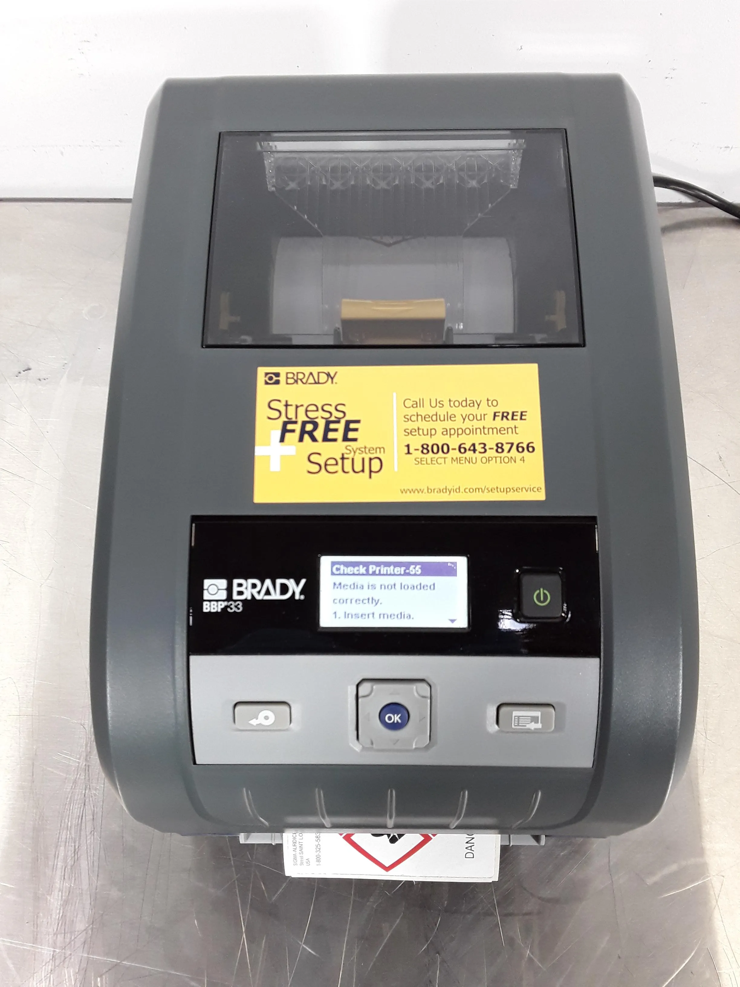 Brady BBP33 Label Printer