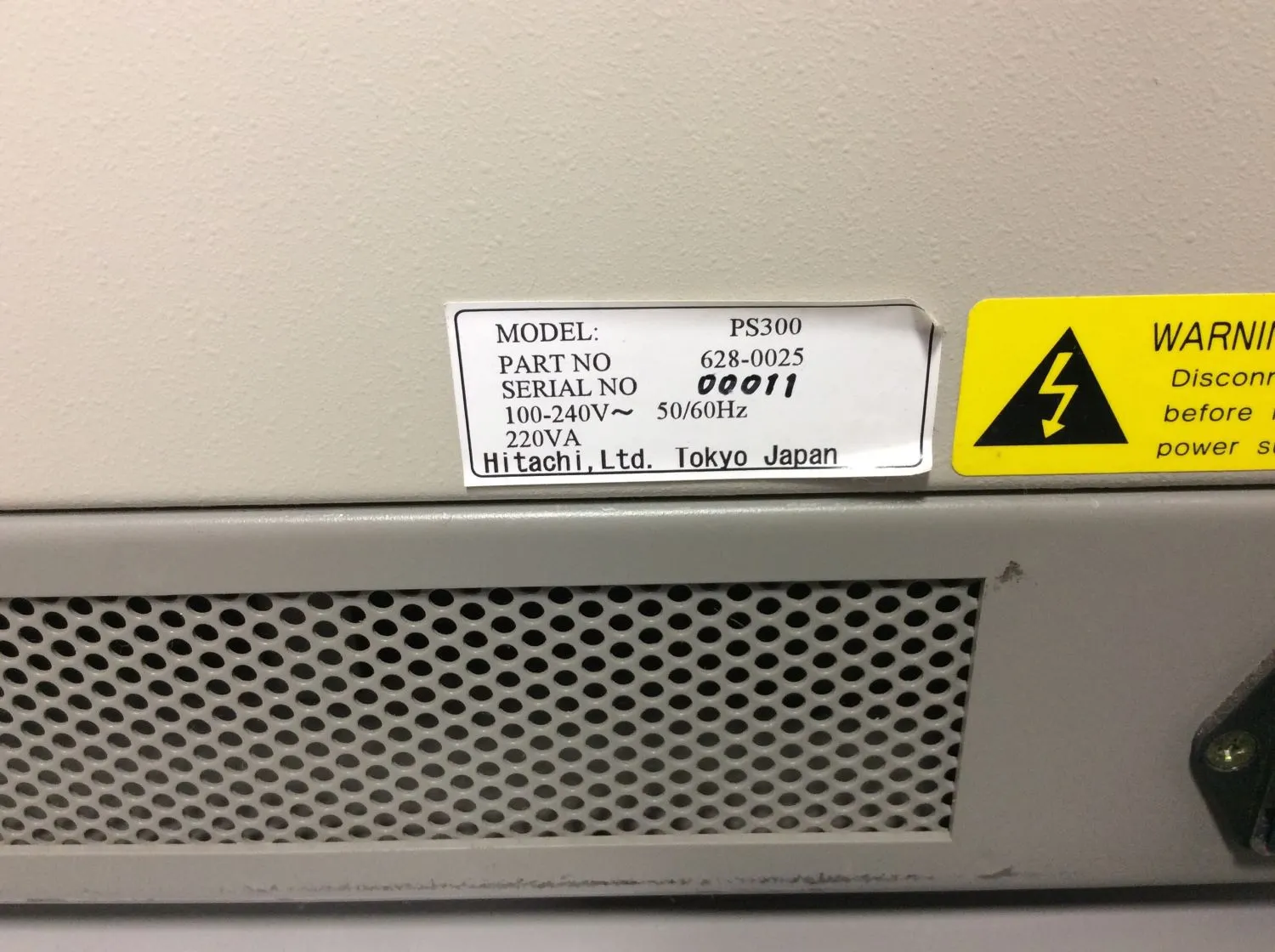 PE Biosystems/Hitachi ABI Prism 300 DNA Sequencer