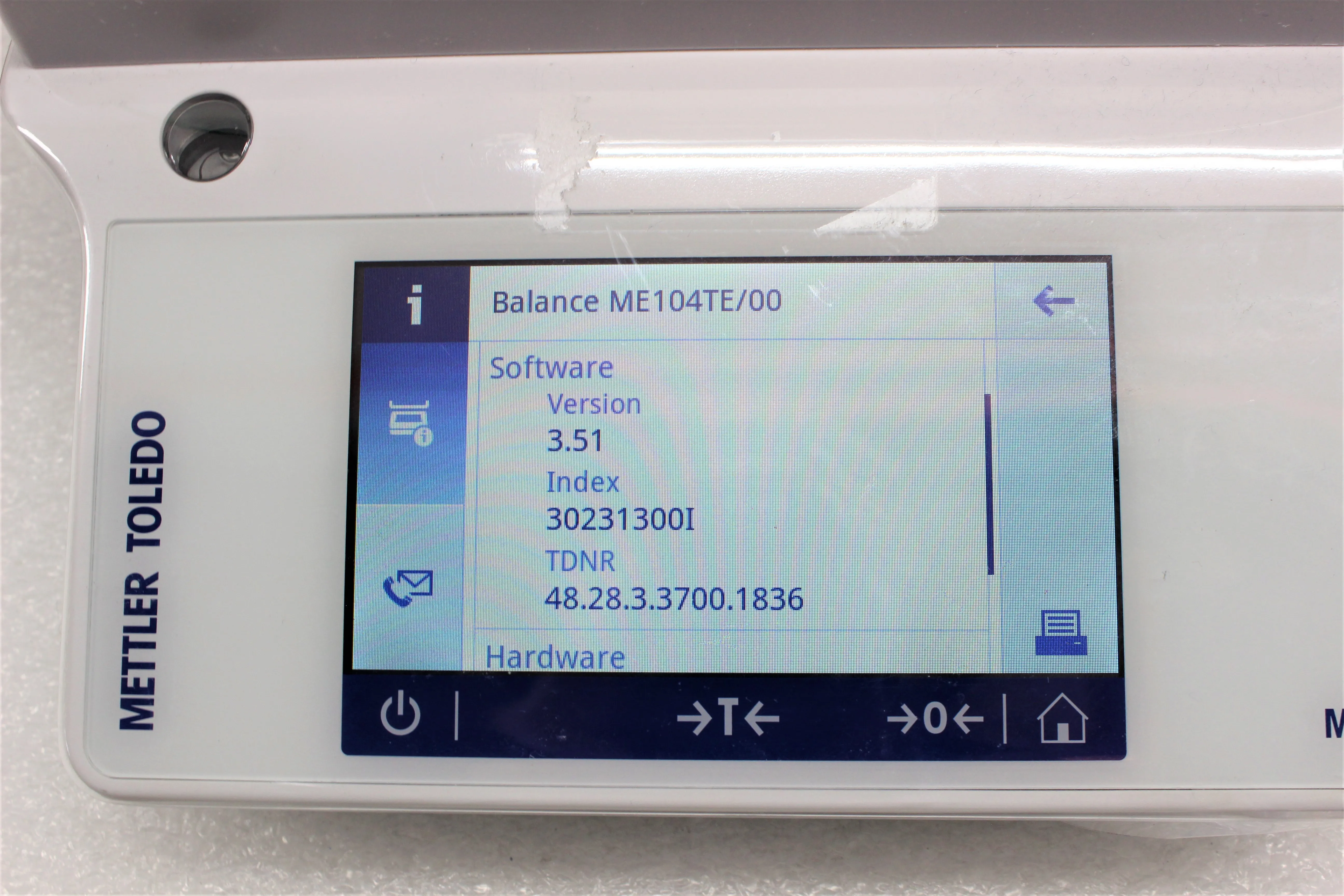 Mettler-Toledo ME104TE Laboratory Analytical Balance Scale 120g Capacity 0.1mg Readability