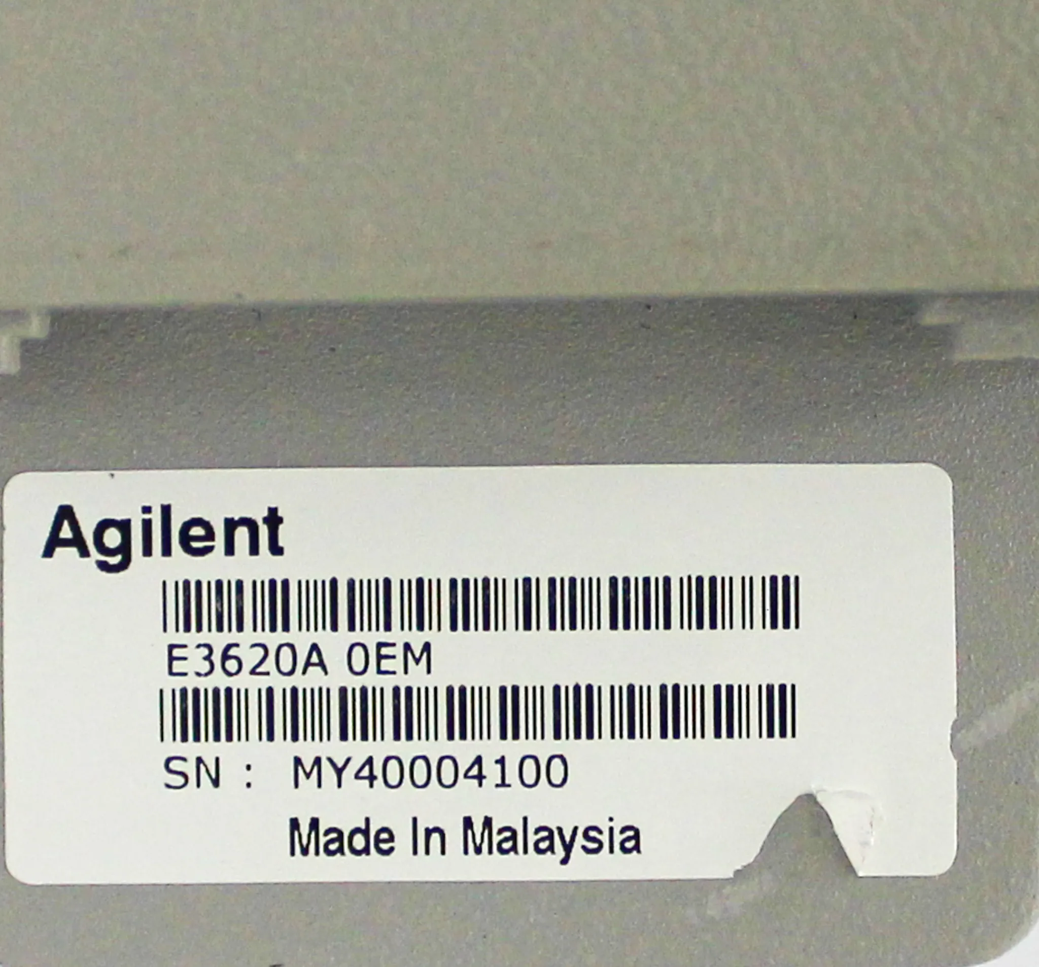 Agilent E3620A Dual Output DC Power Supply Unit