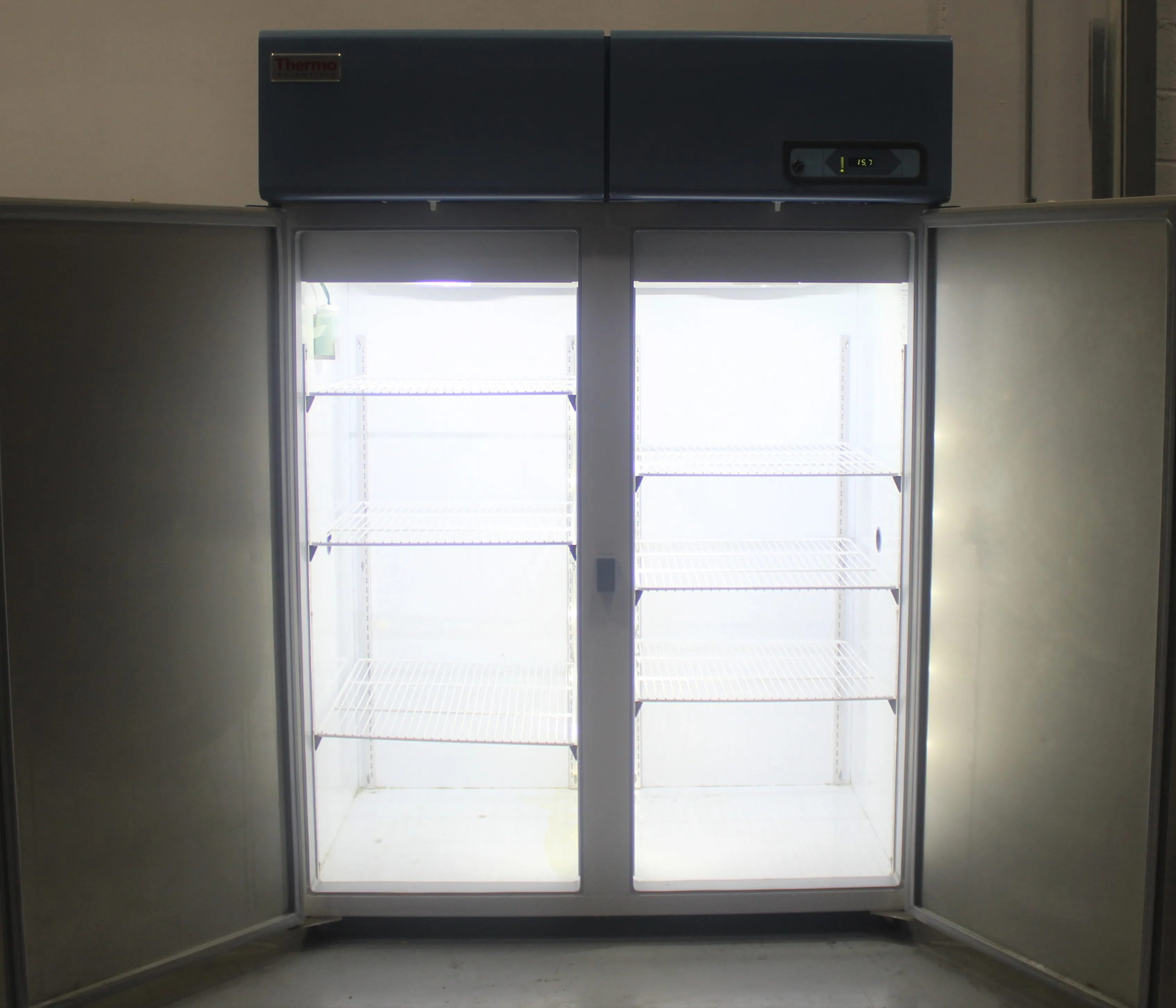 Thermo Scientific Revco REL5004A Upright High-Performance Lab Refrigerator with Solid Door