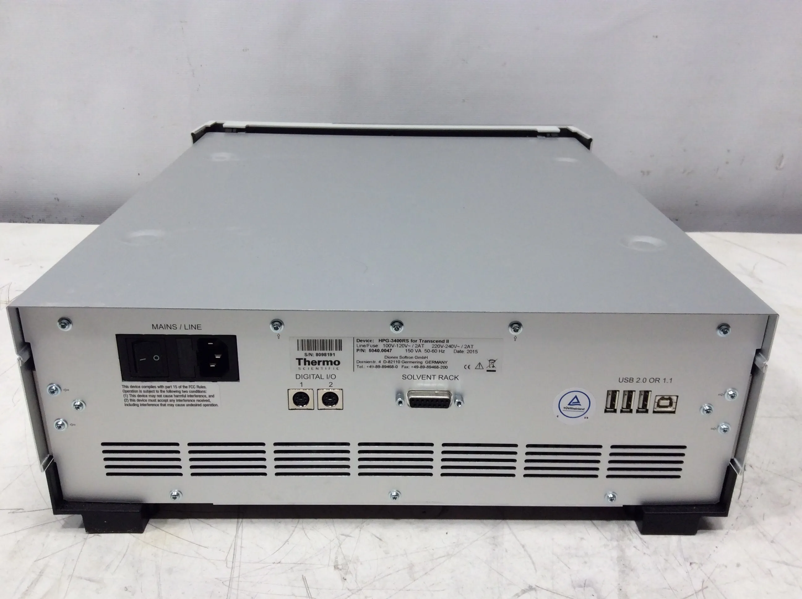 Thermo Scientific Dionex UltiMate 3000 RS Pump UHPLC Focused