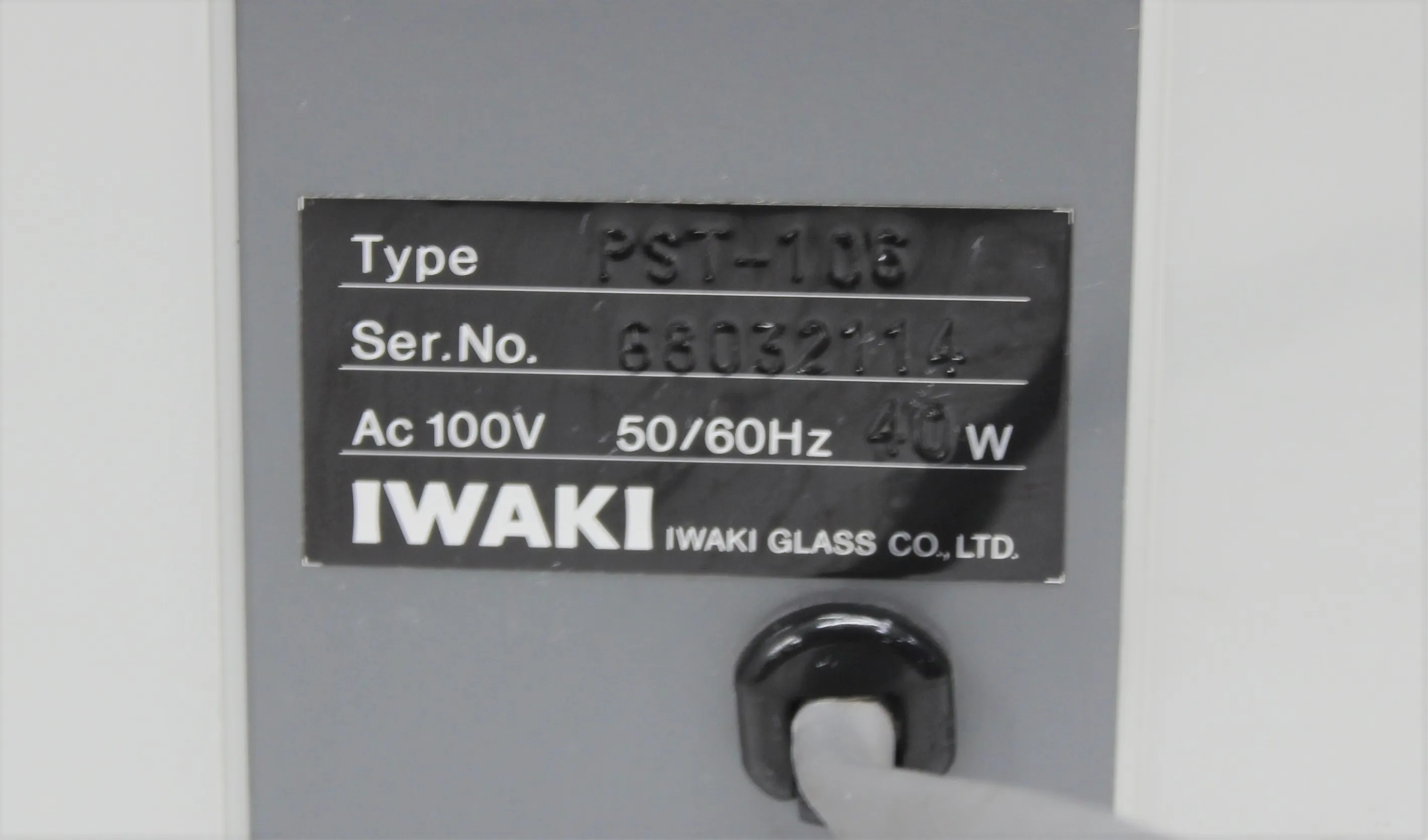 IWAKI Peristaltic Pump PST-106 Ac 100V, 50/60Hz, 40W