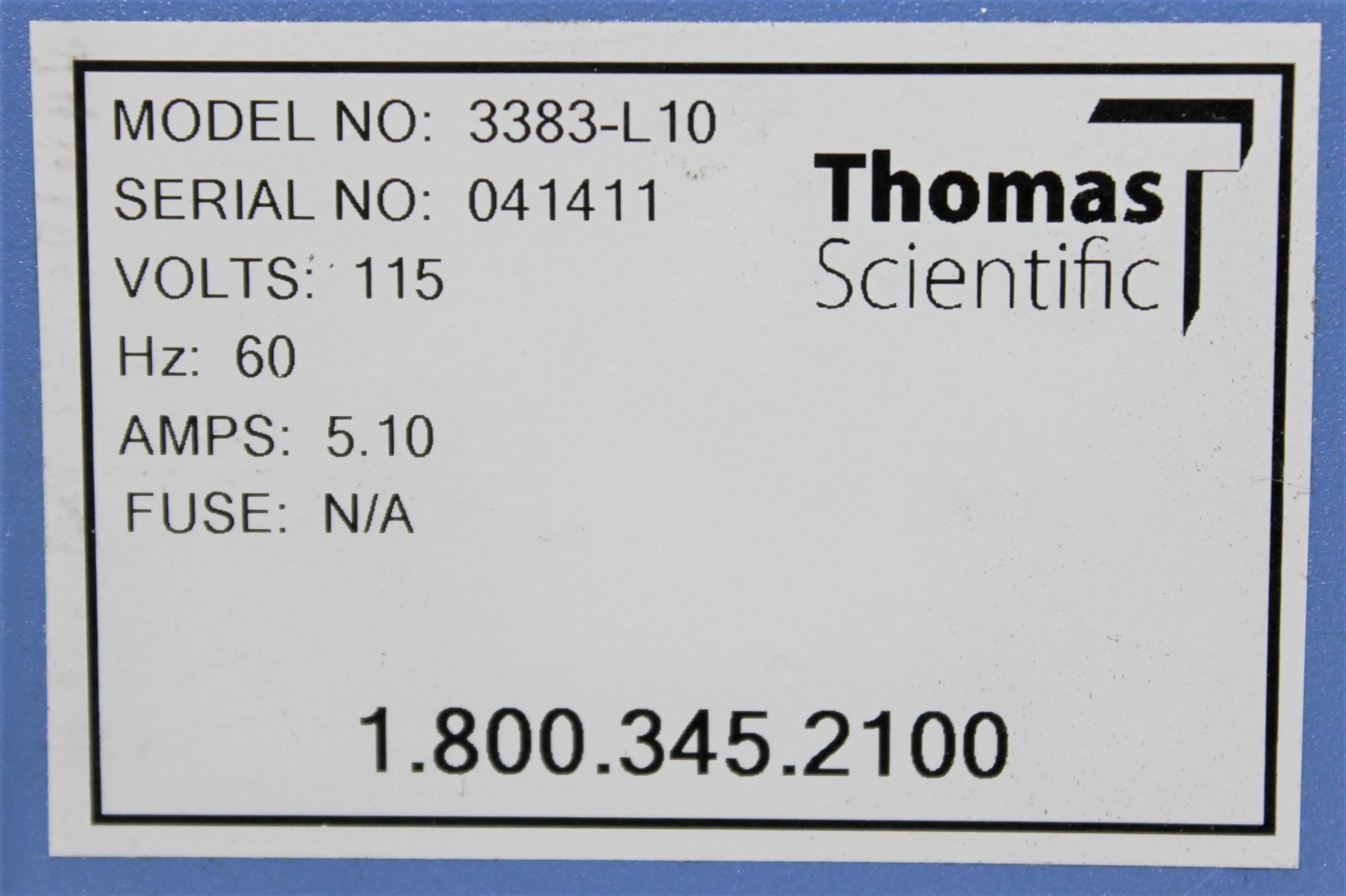 Thomas Wiley Mill 3383-L10 Laboratory Pharma Equipment - Used