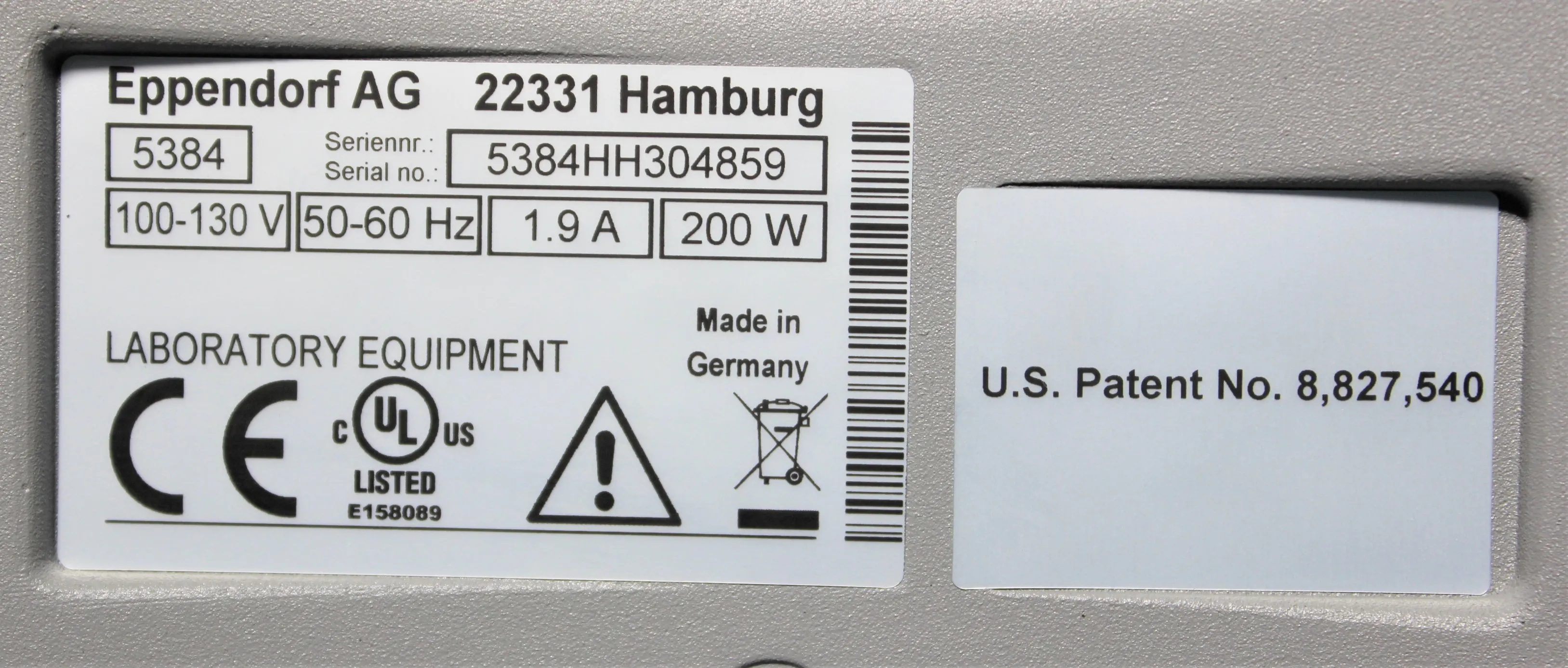 Eppendorf Thermomixer F1.5 Model 5384