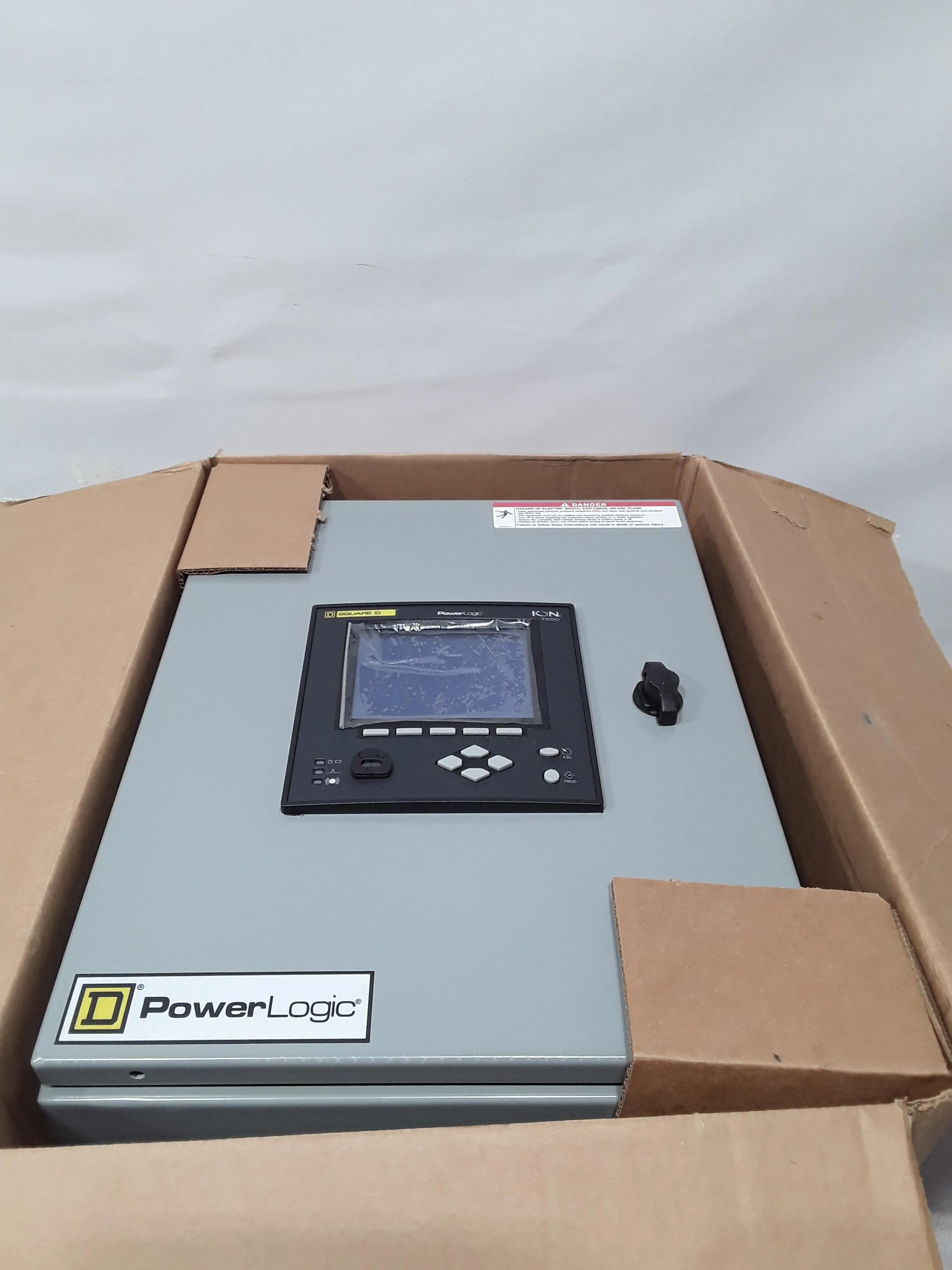 Square D PowerLogic ION7550 Class 1 Accessory Meter with Saginaw SCE Type 12 Enclosure