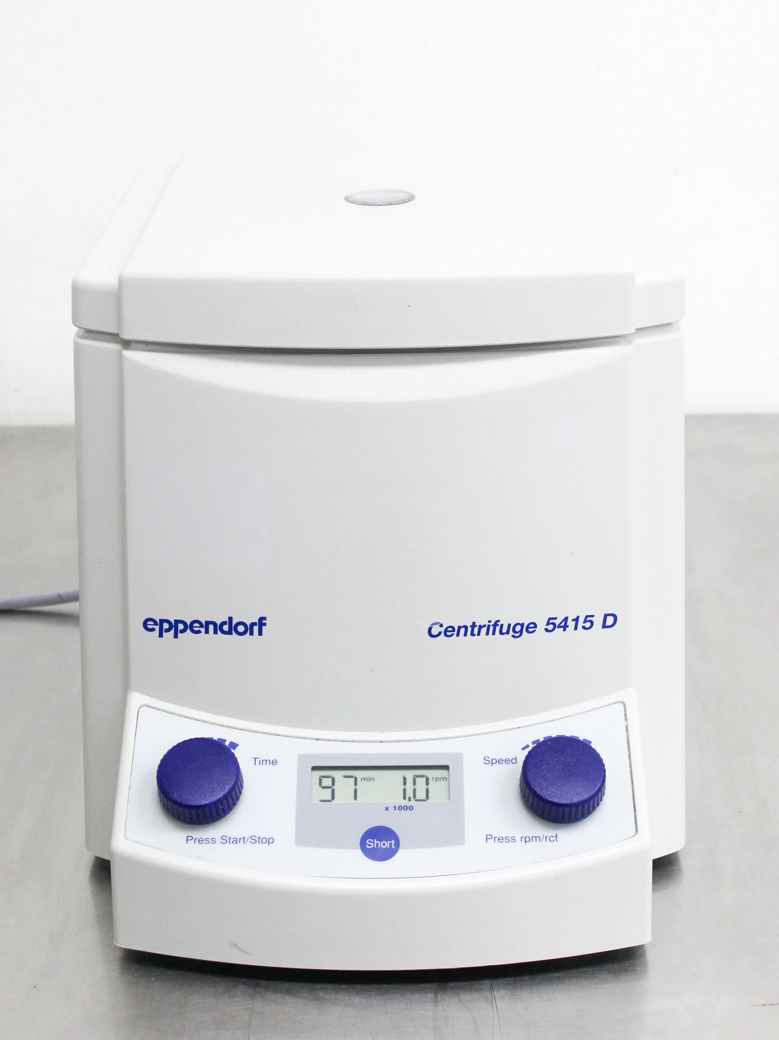 Used Eppendorf 5415 D Digital Micro Centrifuge