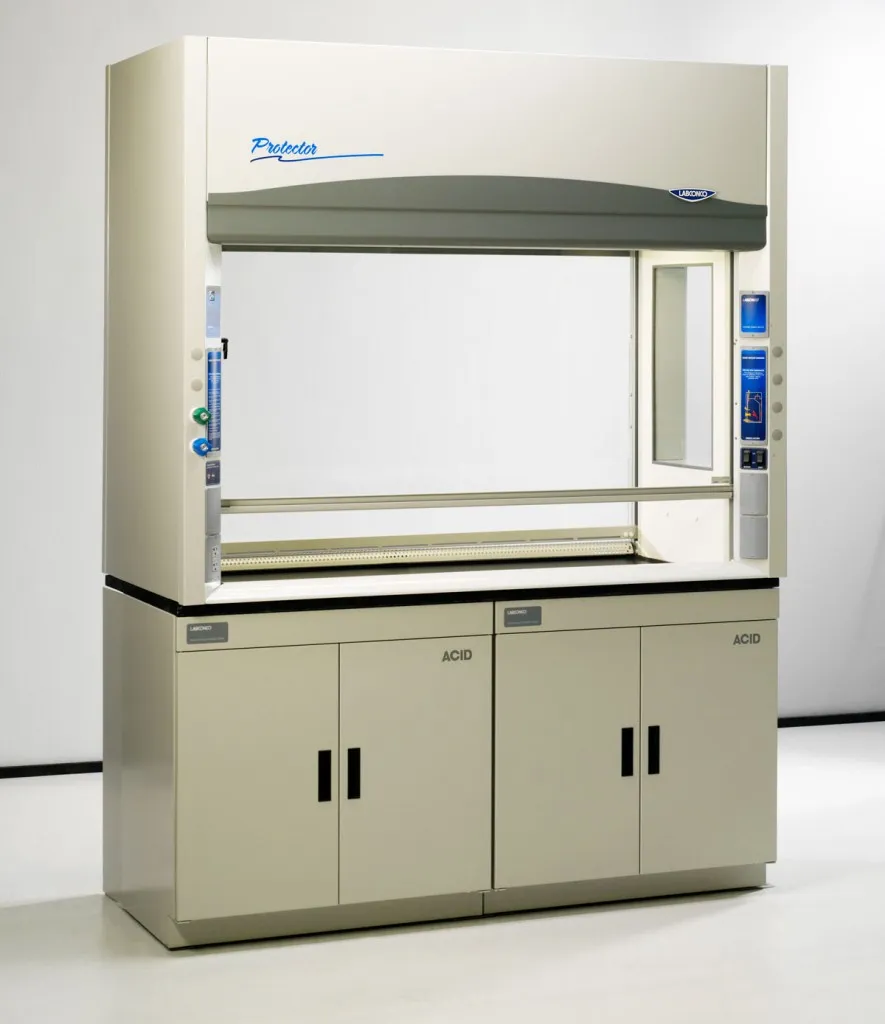 Labconco 6' Protector Pass-Through Laboratory Hood, left window, 113607020