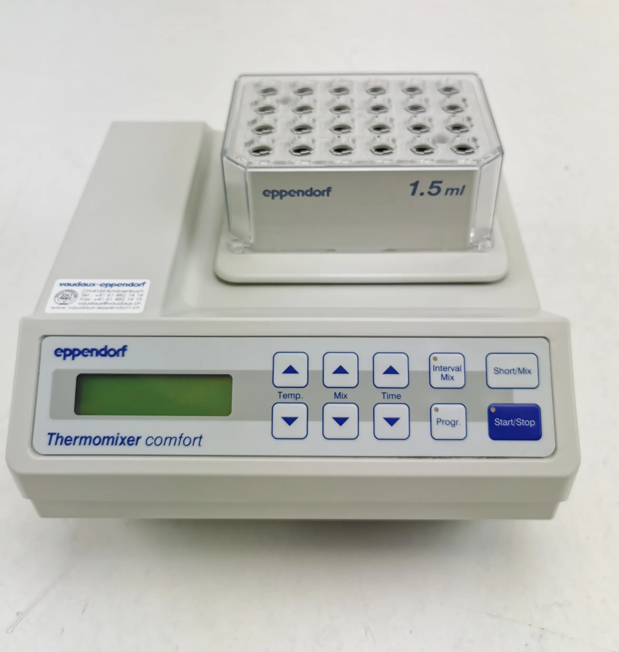 Eppendorf Thermomixer Comfort 1.5ml Vortexer Shaker