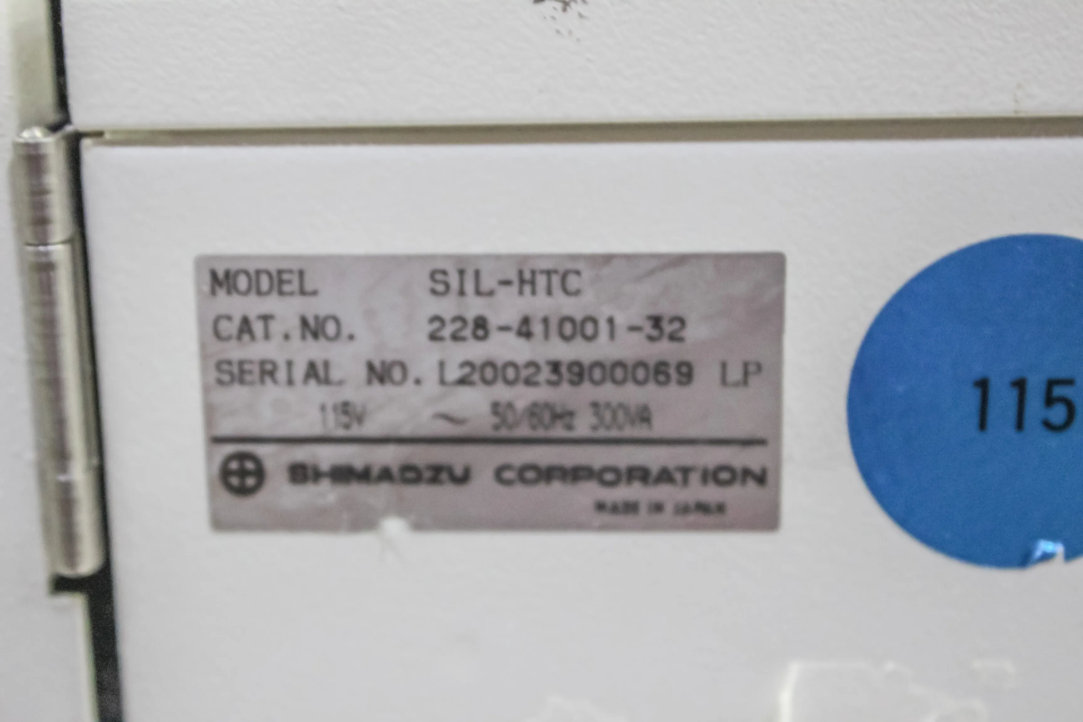 Shimadzu LCMS-2010A Mass Spec