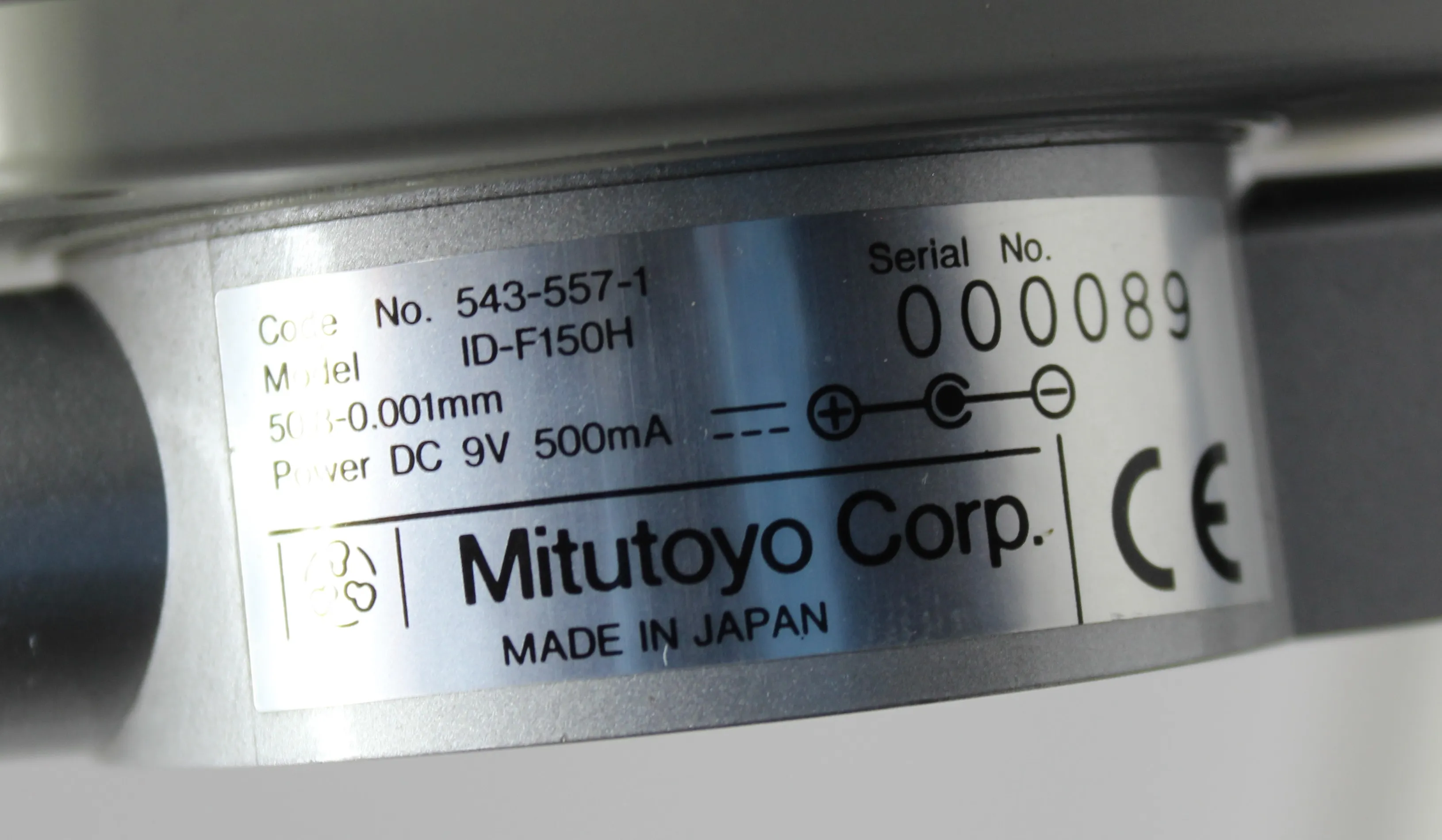 Mitutoyo Granite Comparator Stand 215-151 w/ Electronic Digital Indicator