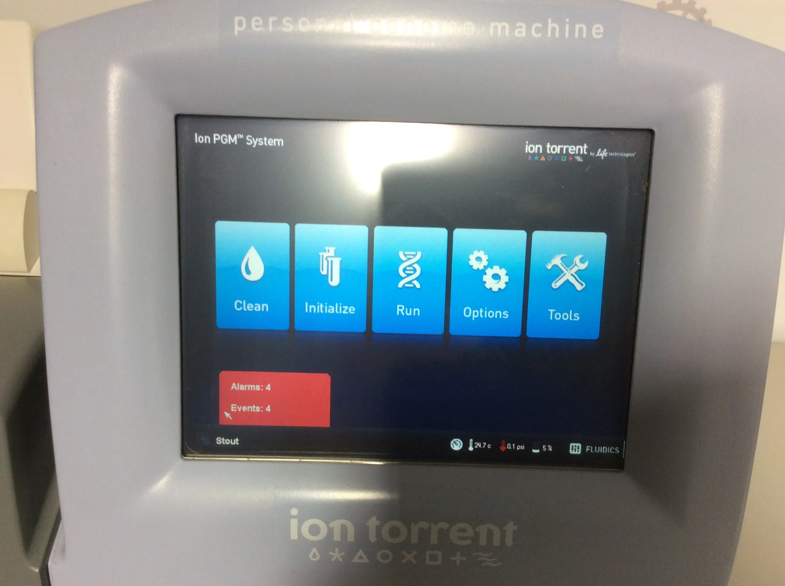 Life Technologies Ion Torrent Personal Genome Machine