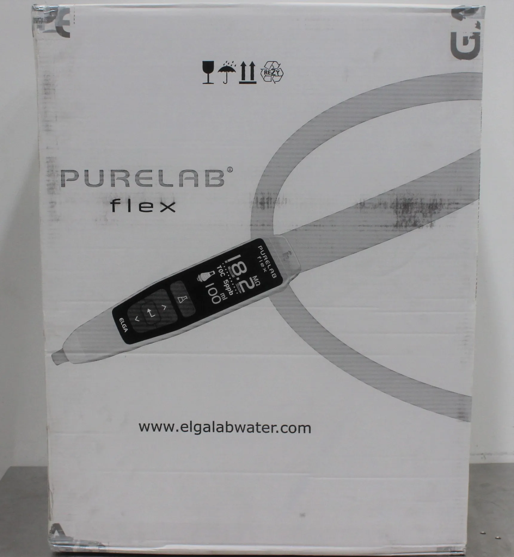 Elga PF3XXXXM1 Purelab Flex-series Water Purification System with TOC Monitoring and Programmable Dispenser