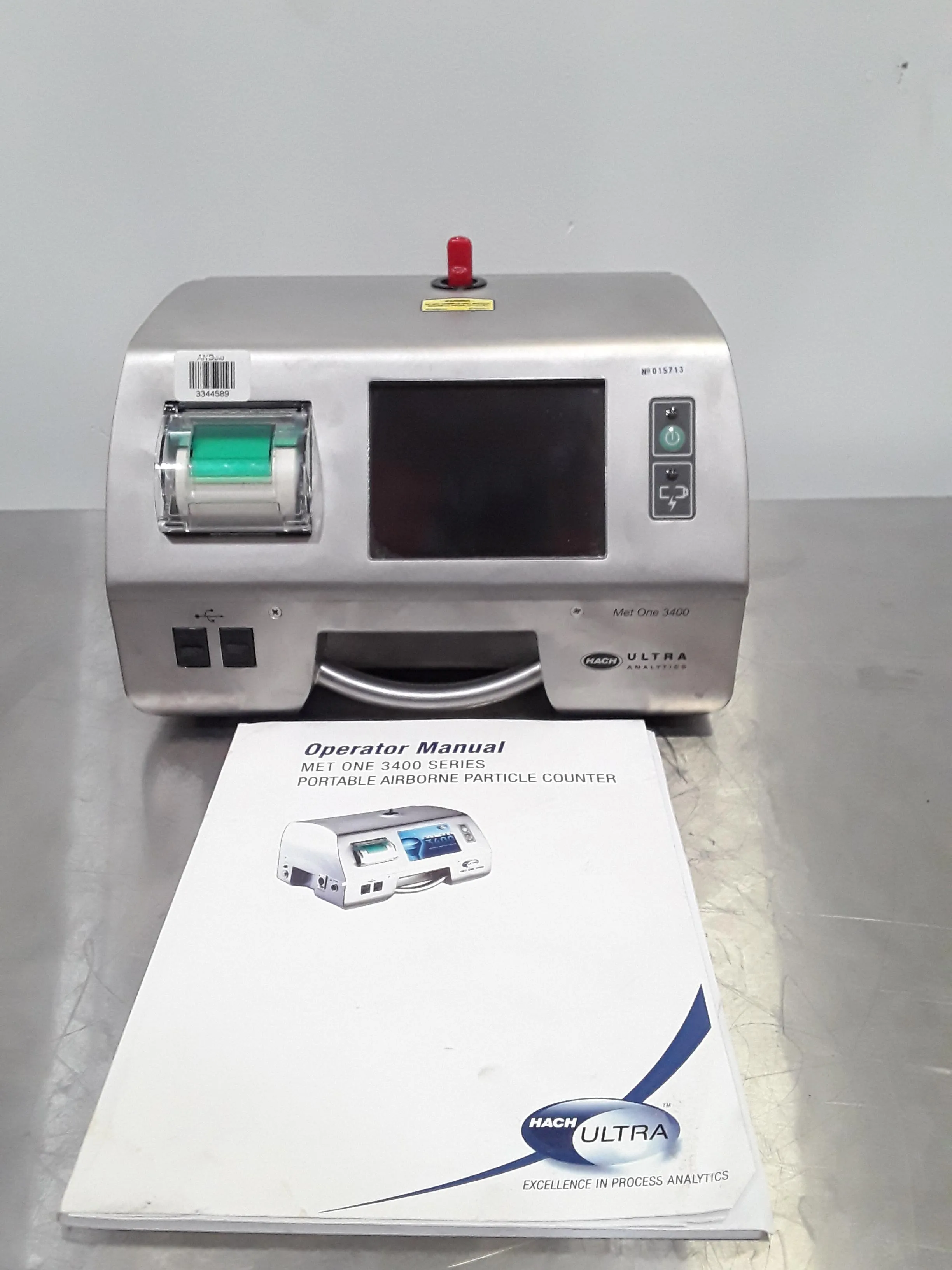 Used Hach 3413 Particle Size Analyzer