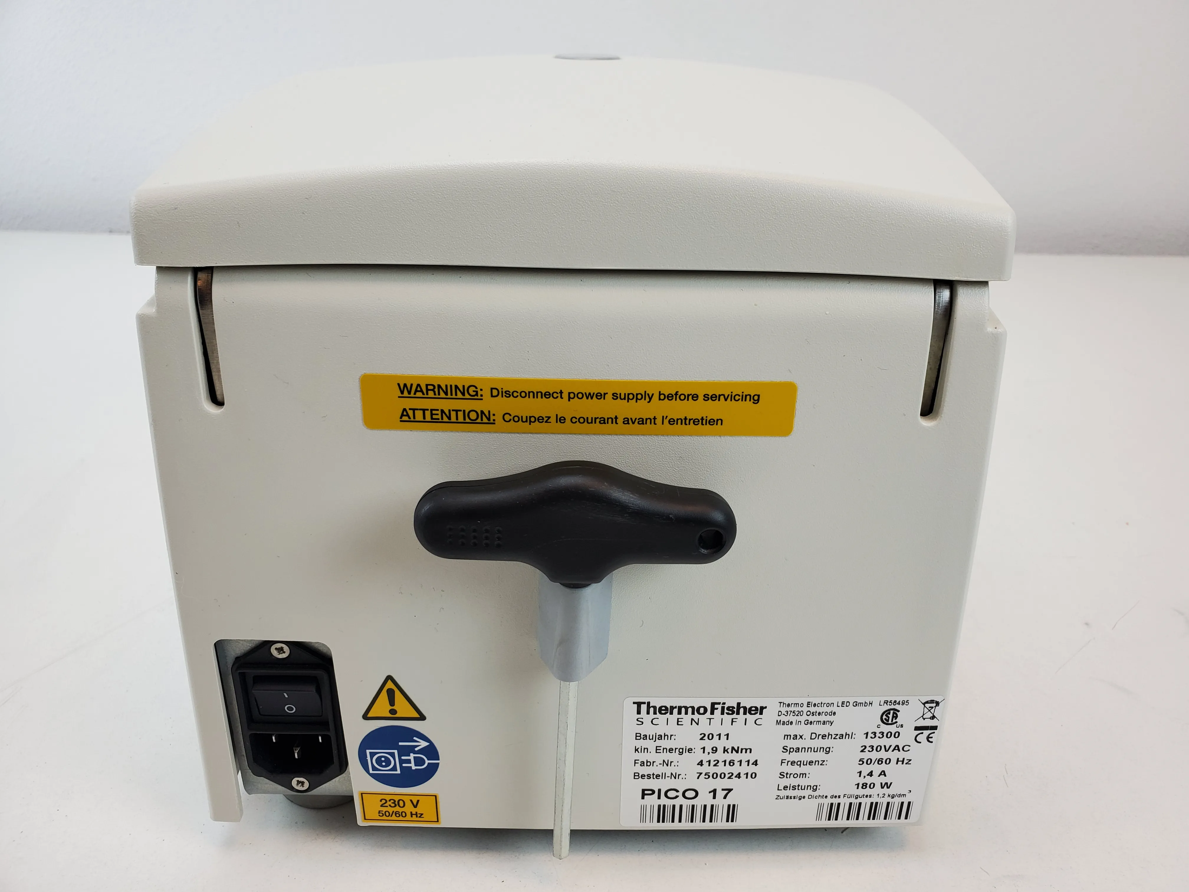 Thermo Scientific Heraeus Pico 17 Microcentrifuge