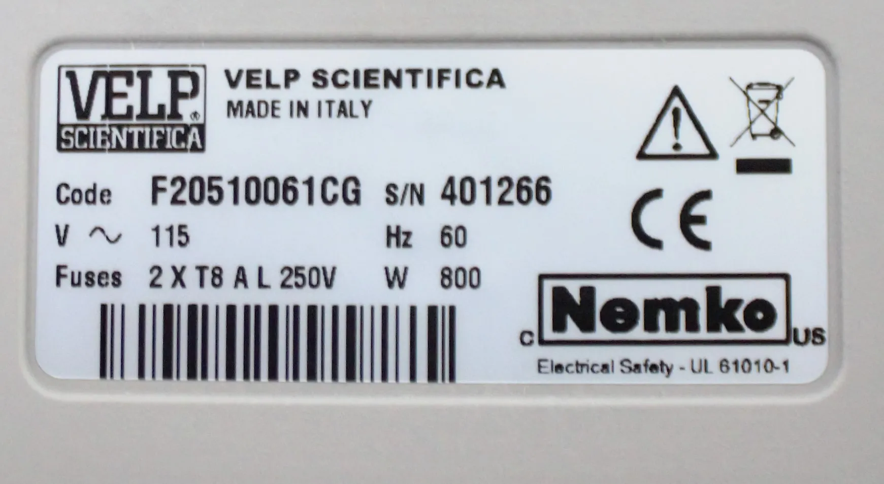 Velp Scientifica AREC.X Digital Ceramic Hot Plate Stirrers - Used in G (Good) condition, 30-Day Warranty