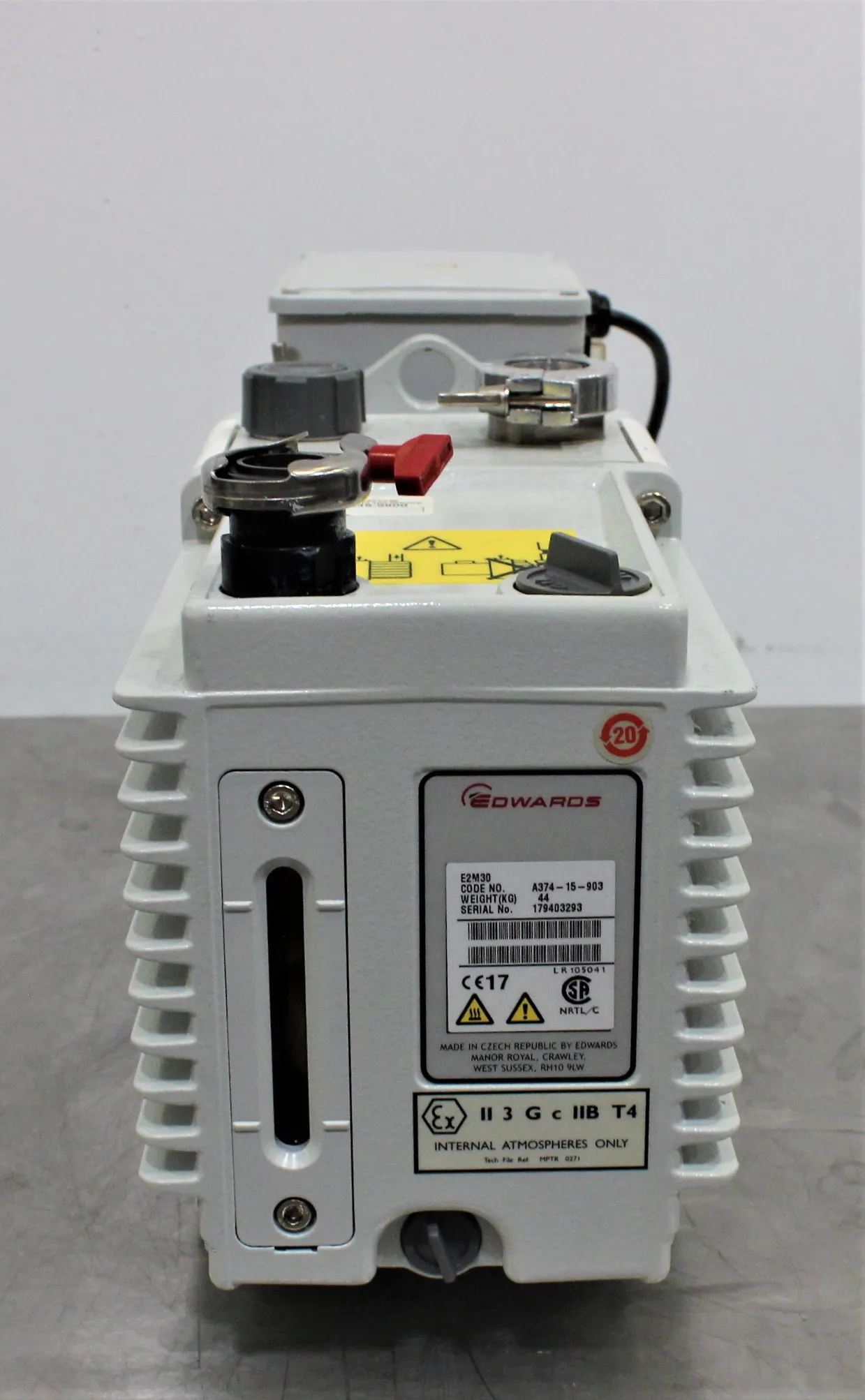 Edwards E2M30 Rotary Vane Vacuum Pump - Class 3 Service