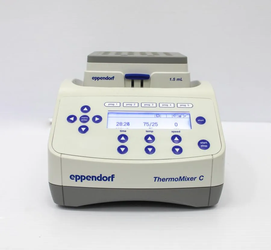 Eppendorf Thermo Mixer C Incubator and Shaker 5382