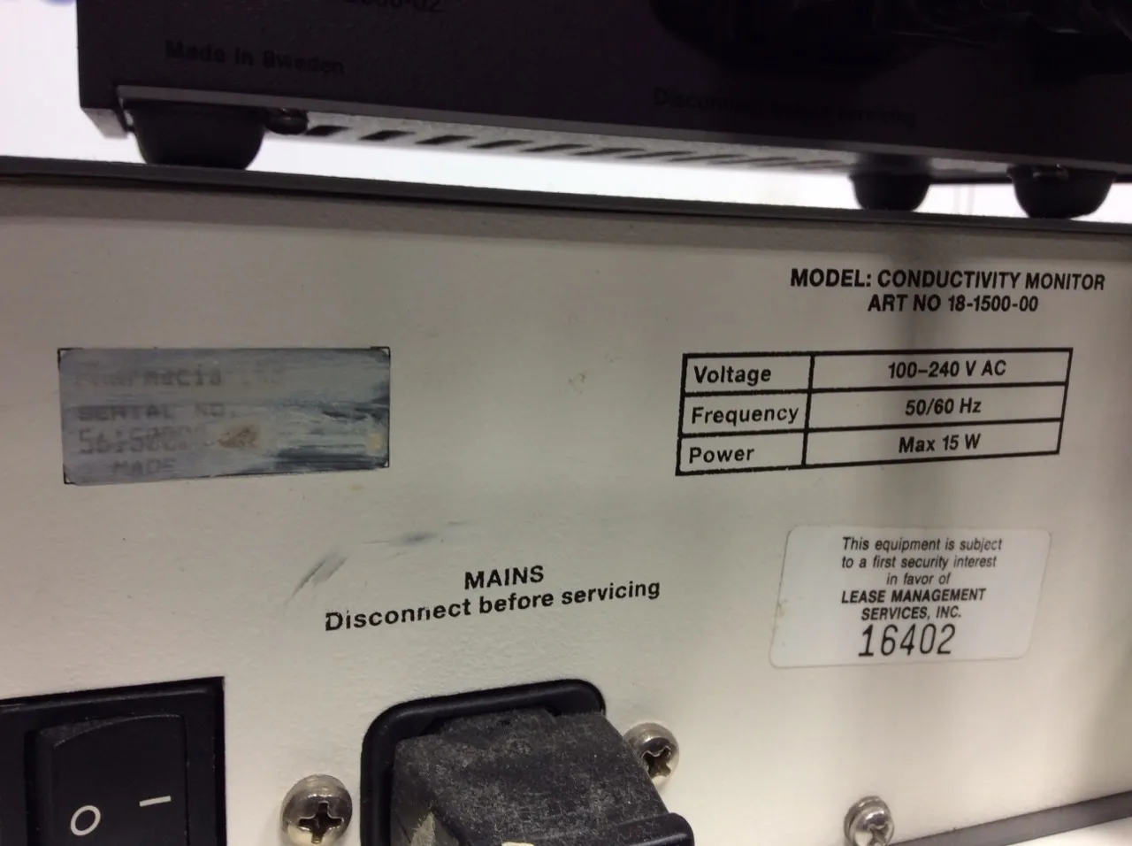 Pharmacia Chromatography System with Accessories - Used