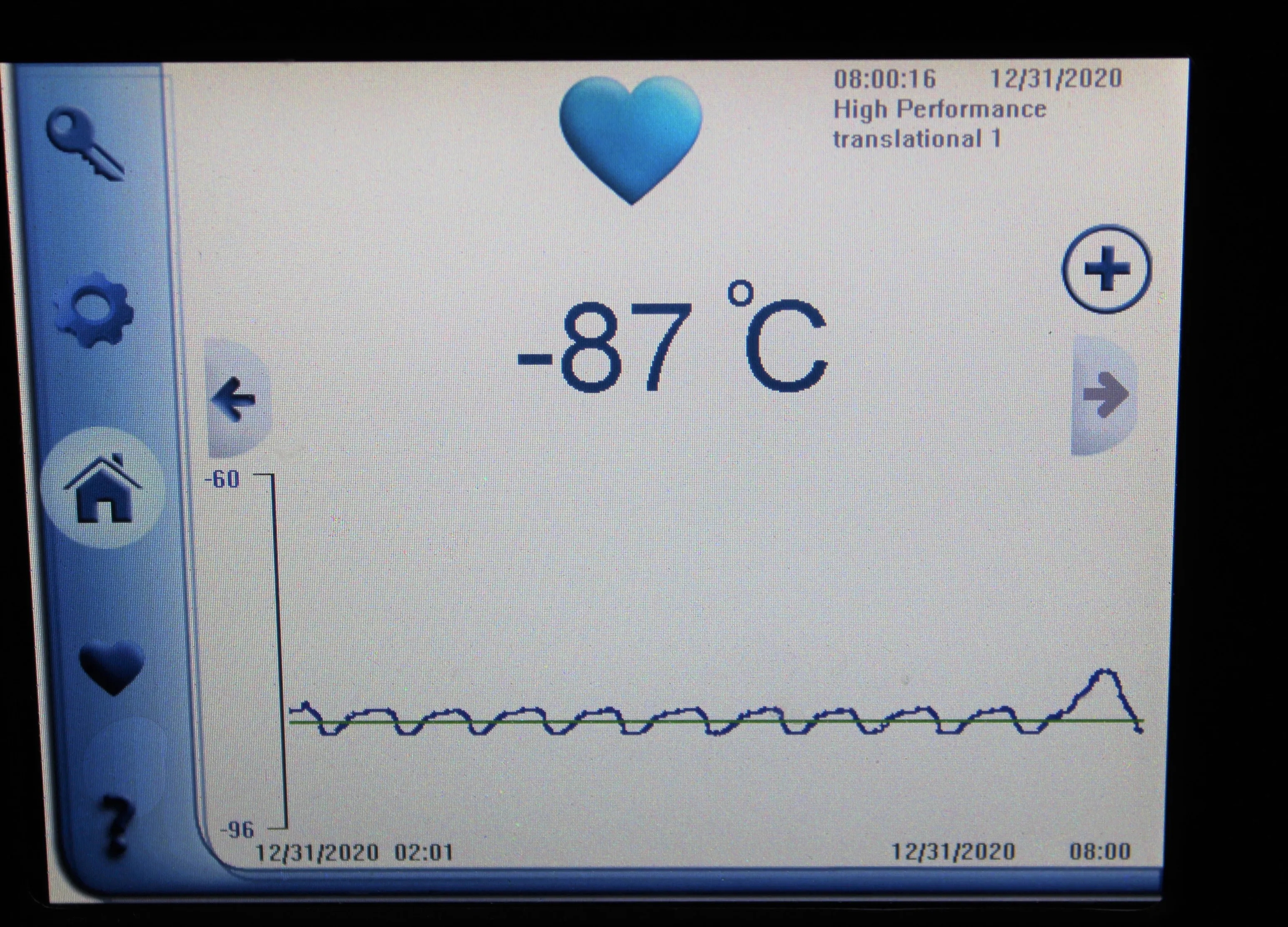 Thermo Scientific Revco UxF60086A Ultra-Low Freezer